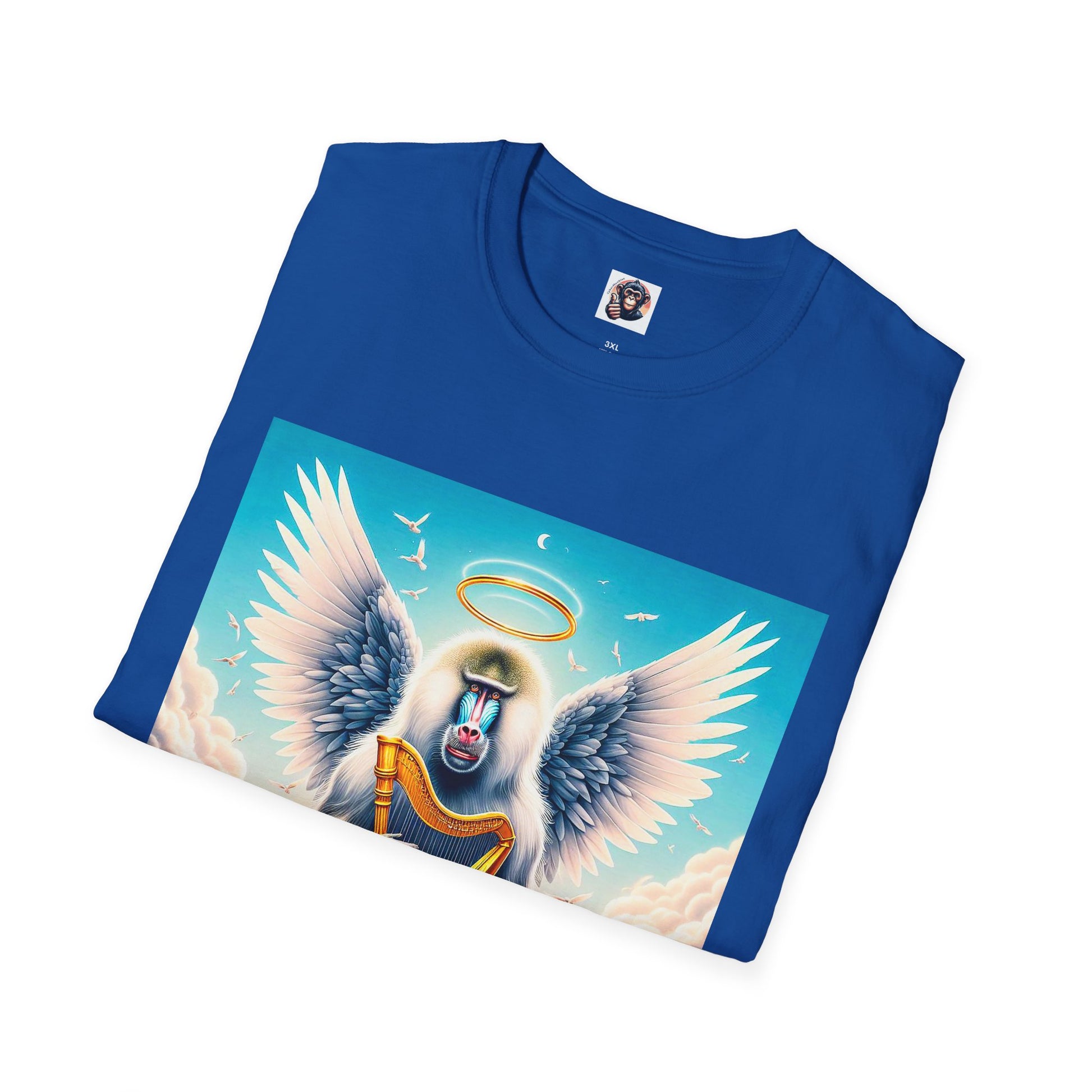 Baboon harp T-Shirt Printify