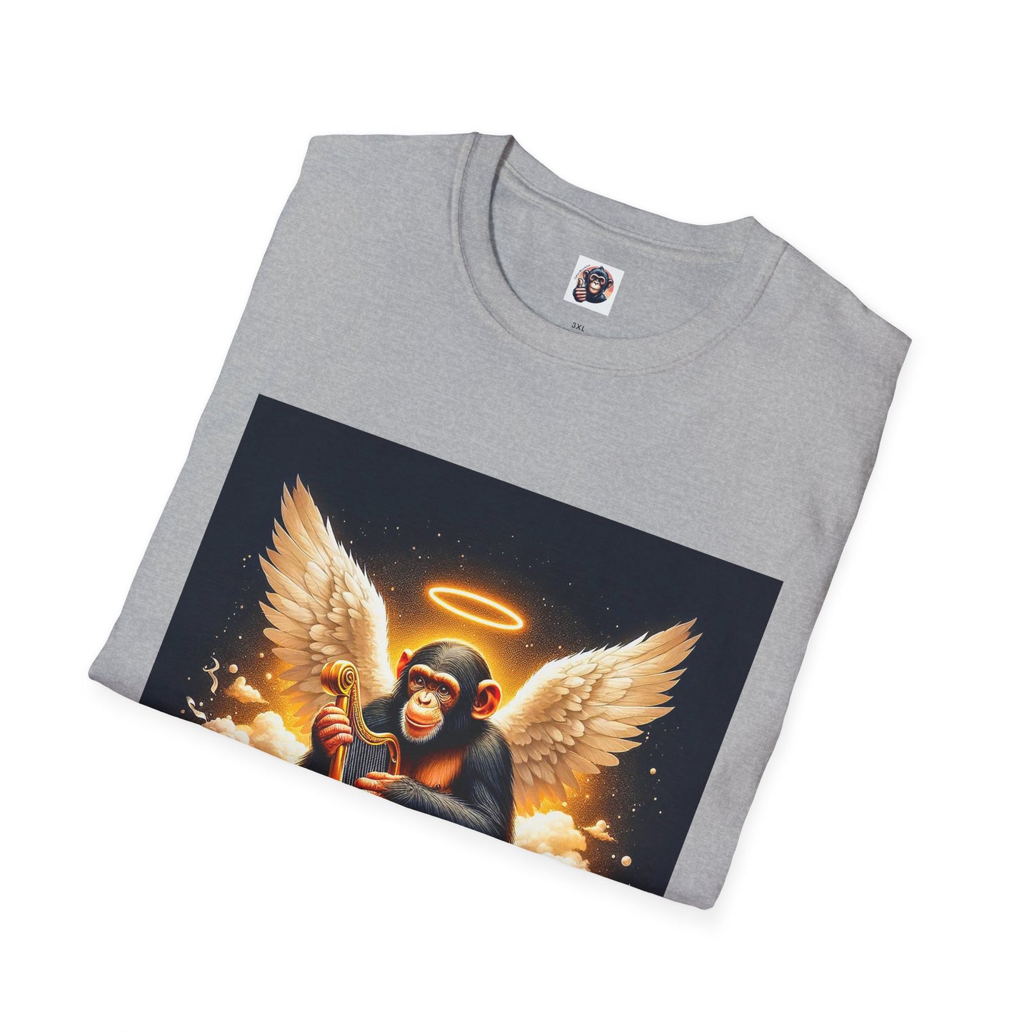 Chimp Angel T-Shirt Printify
