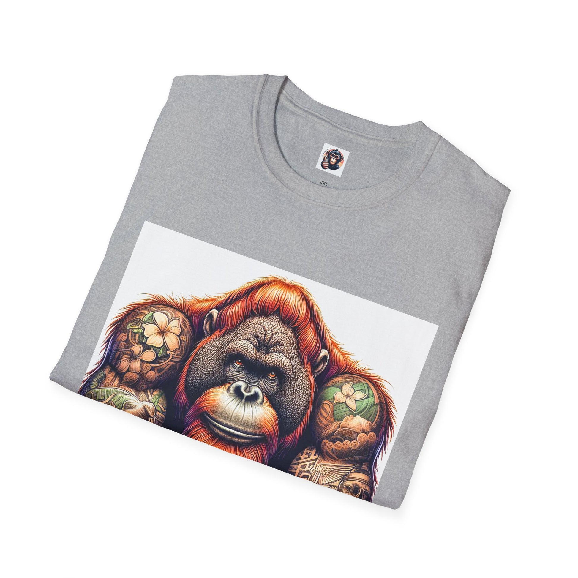 Orangutans muscles T-Shirt Printify