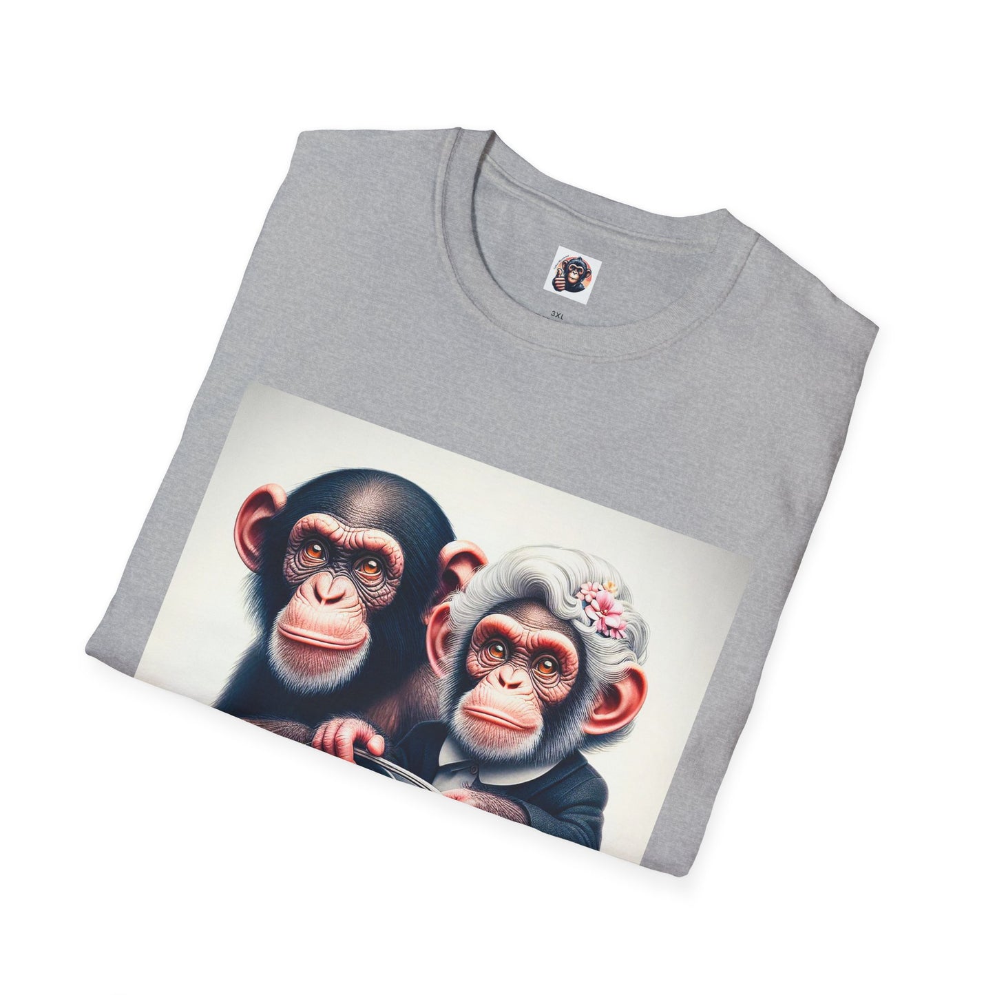 Wacky Chimp baby driver T-Shirt Printify