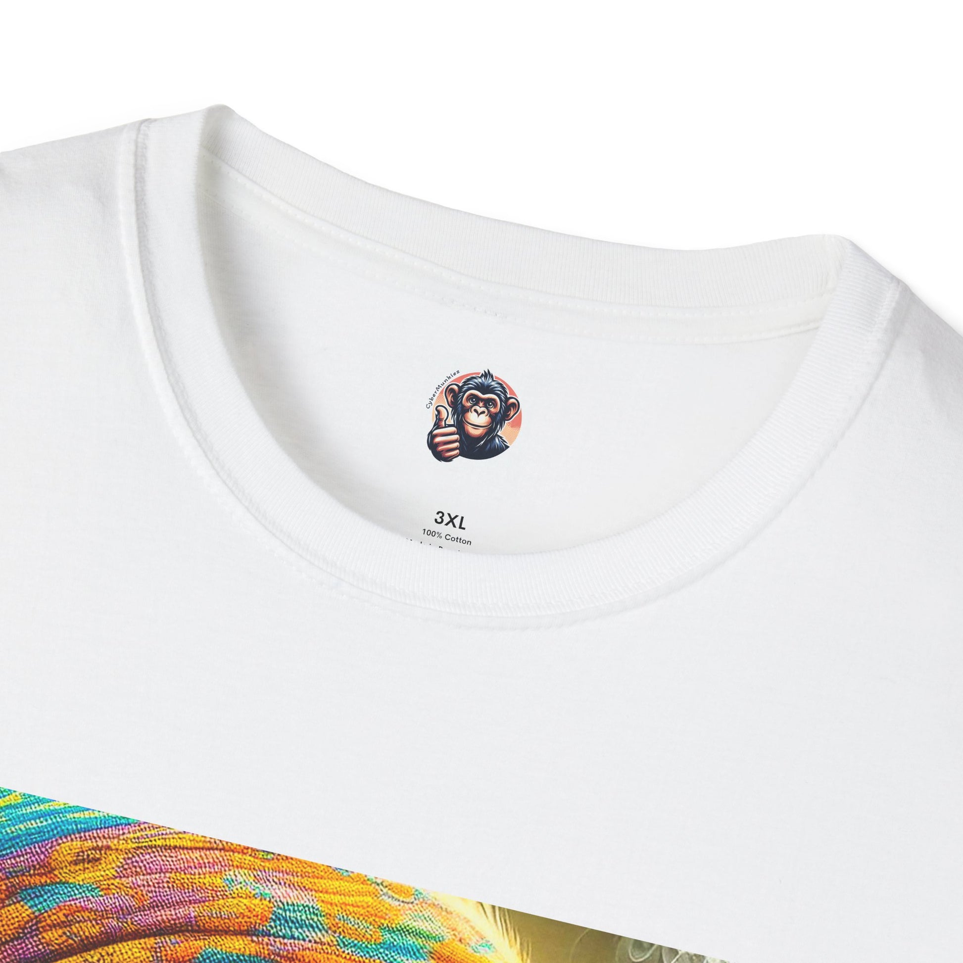 Capuchin Monkey old man shirt T-Shirt Printify