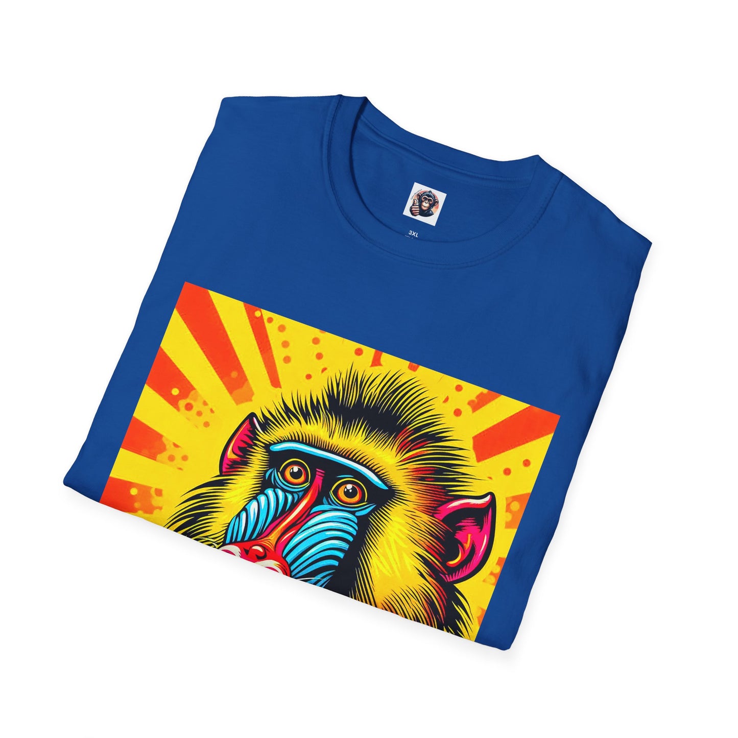 Baboon colors T-Shirt Printify