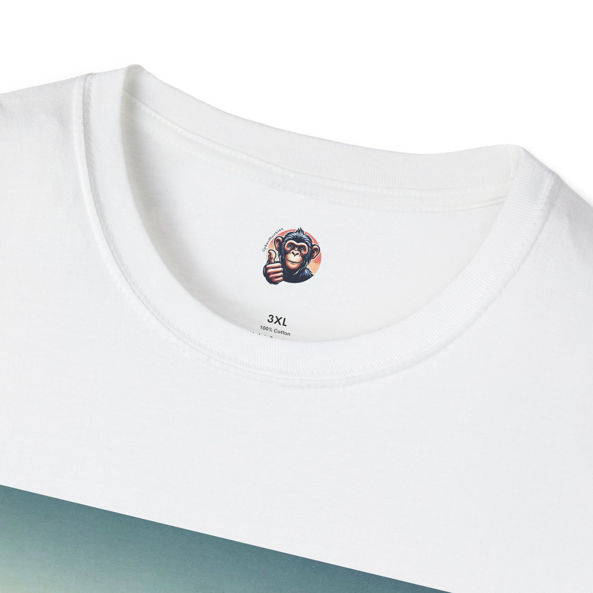 Wacky Chimp grey mustang T-Shirt Printify