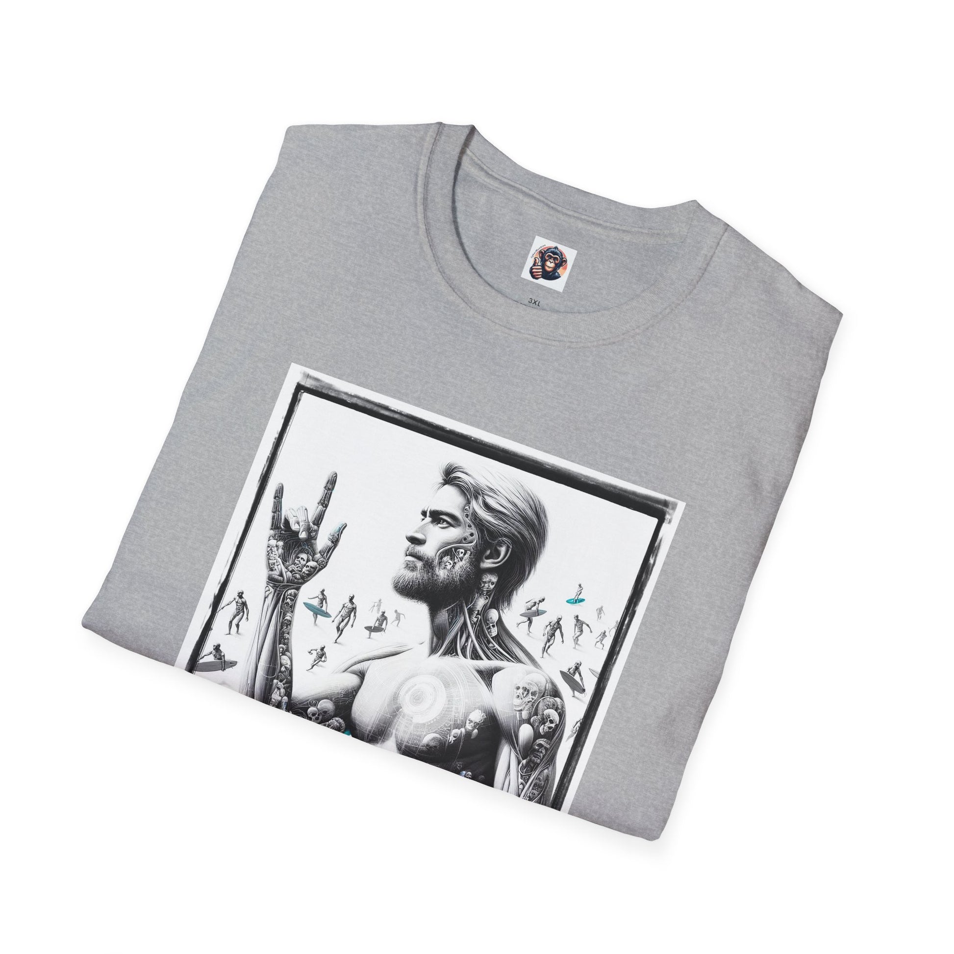 Mis·cel·la·ne·ous Designs Marketing surfs up T-Shirt Printify