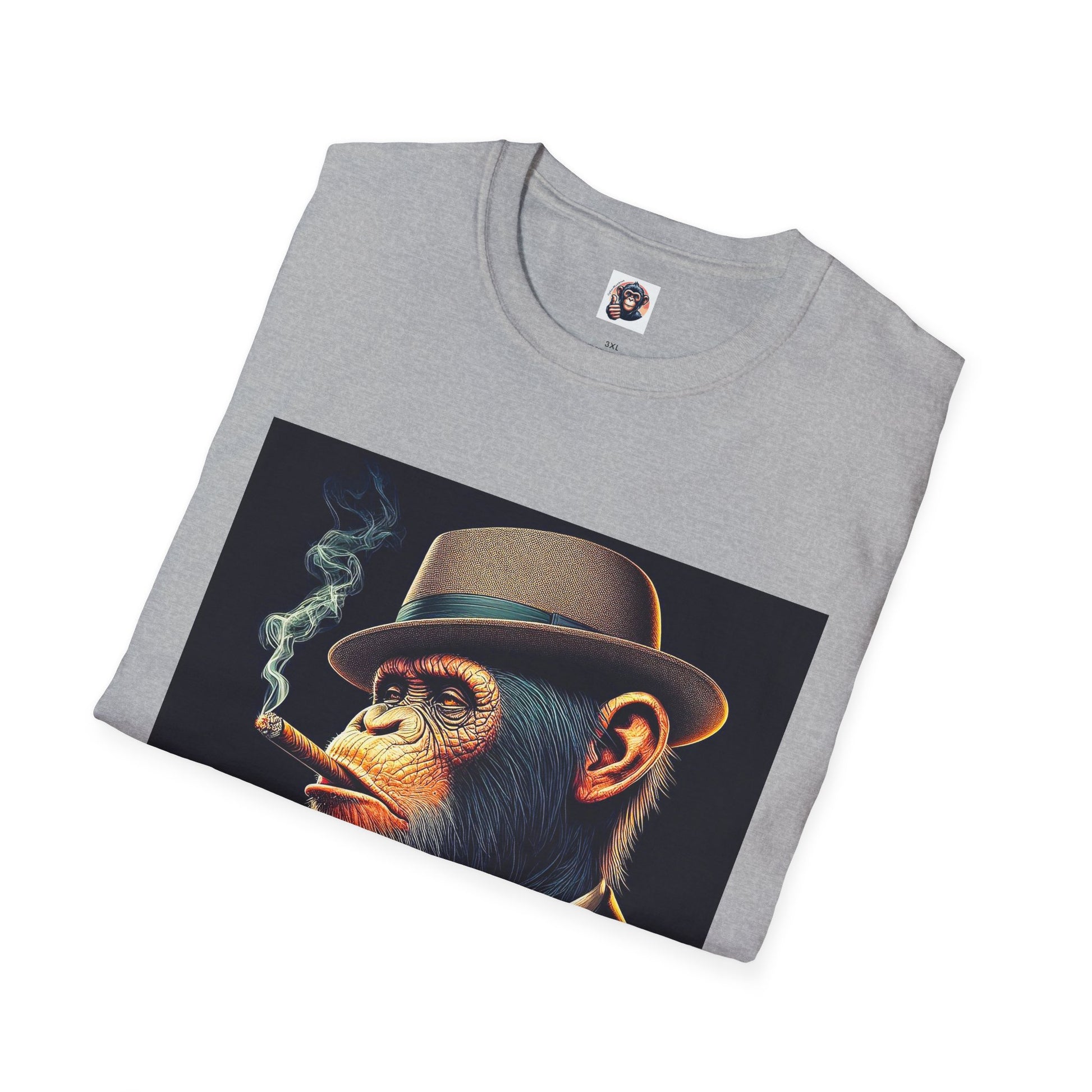 Bonobo cigars and whiskey T-Shirt Printify