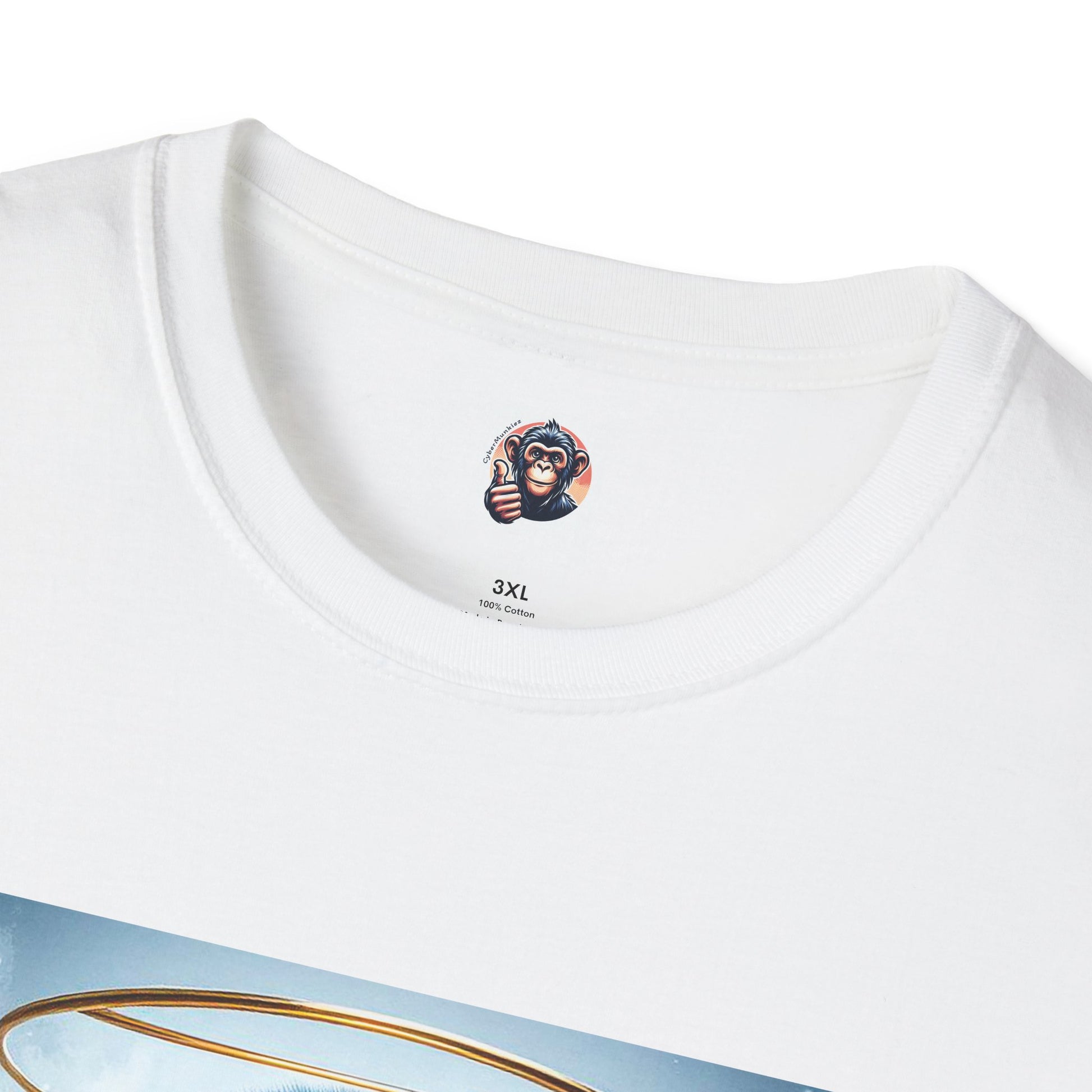 Capuchin Monkey Angel shirt T-Shirt Printify