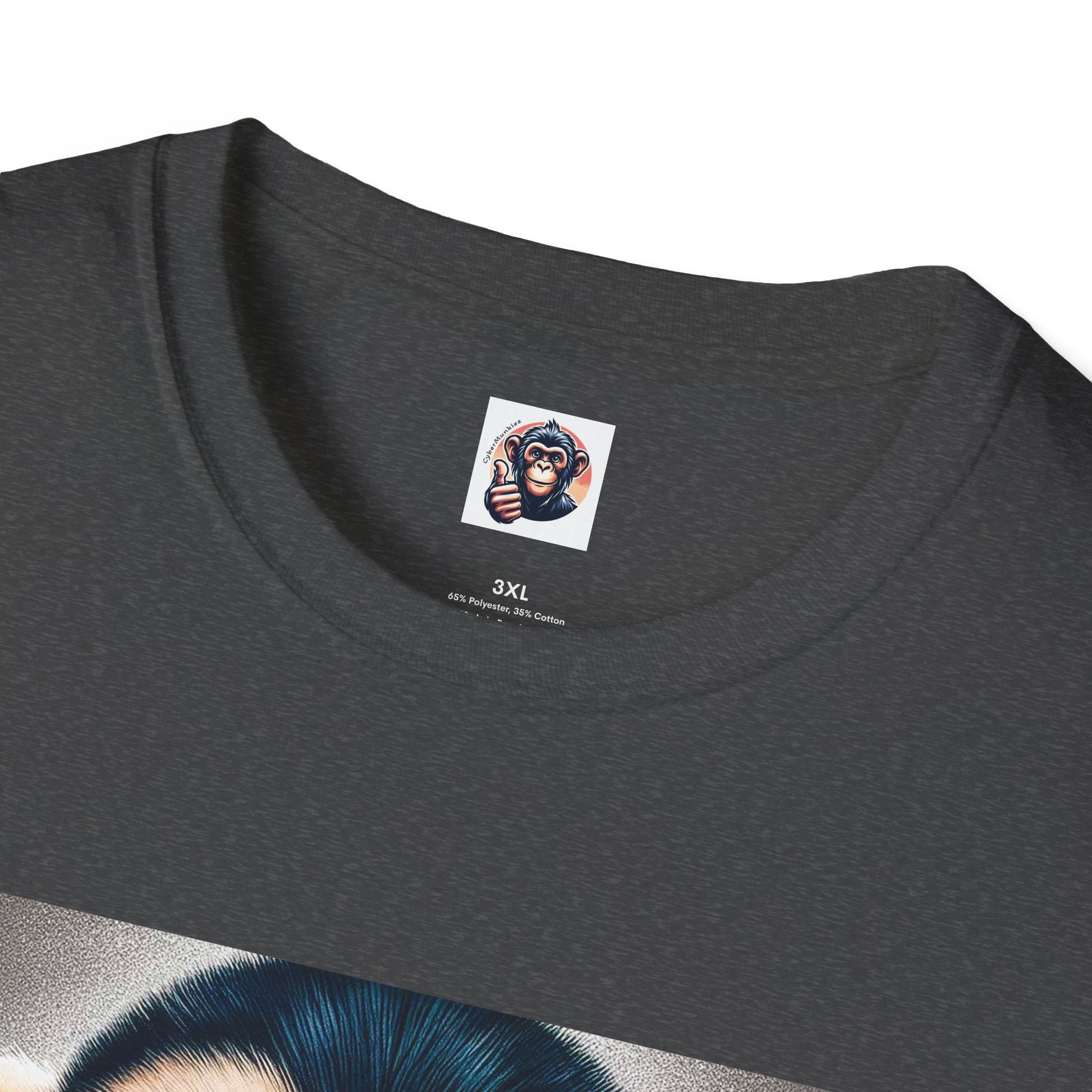 Capuchin Monkey rough muscles T-Shirt Printify