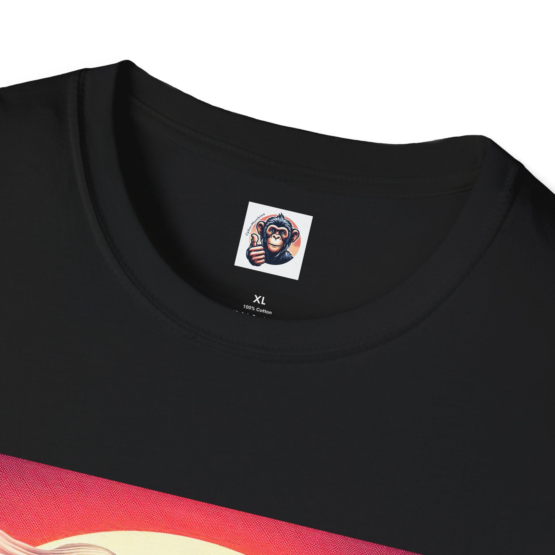 Wacky Bonobo red car T-Shirt Printify