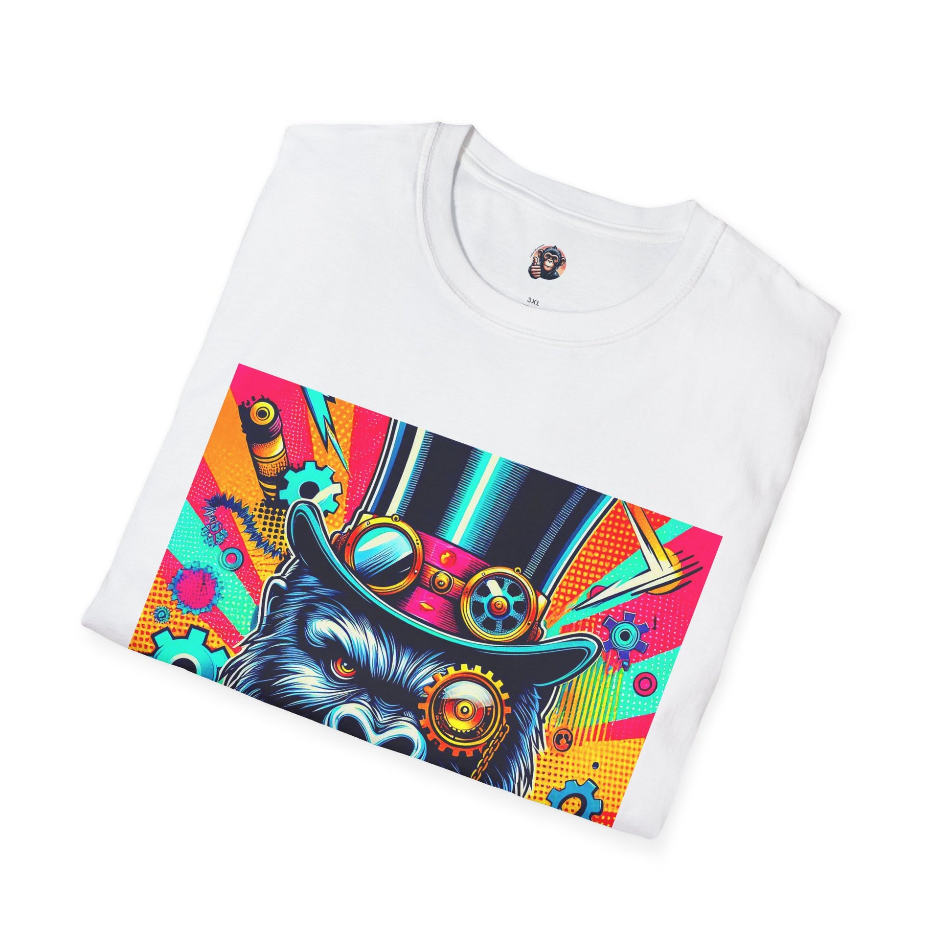 Gorilla steam punk T-Shirt Printify
