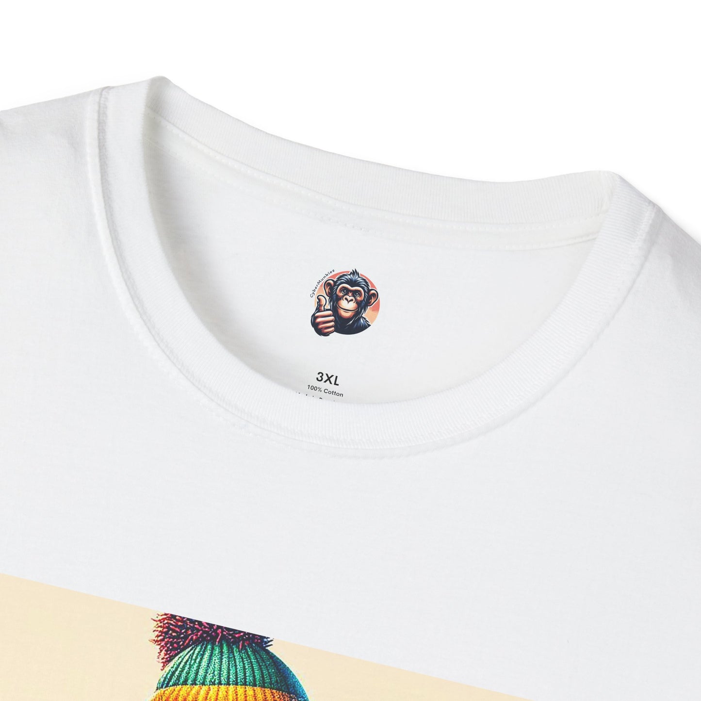 Gorilla angry surfer T-Shirt Printify