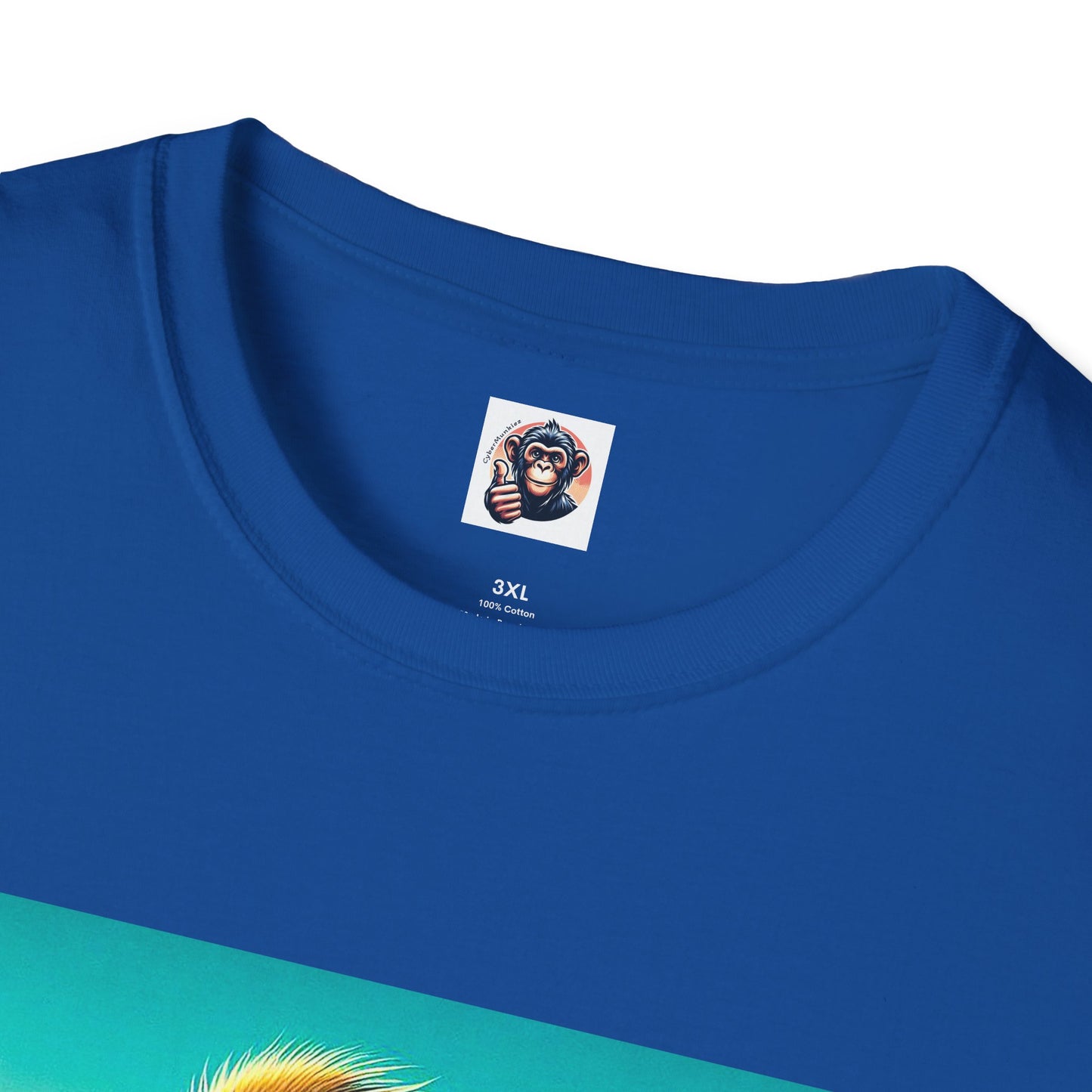 Baboon surfer T-Shirt Printify