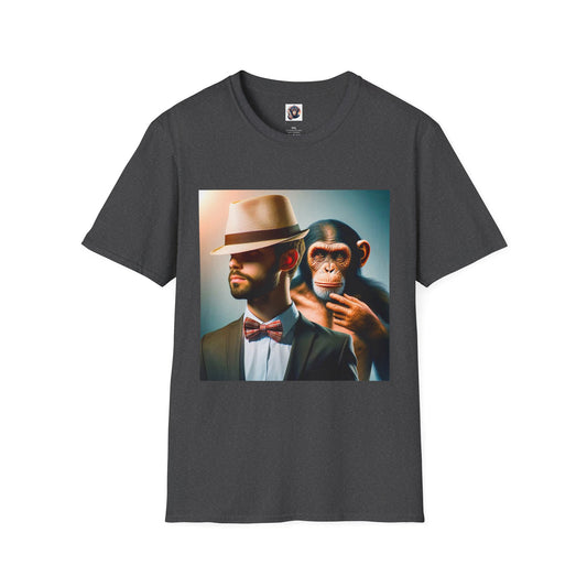 Homo Sapiens mysterious man T-Shirt Printify XS Dark Heather