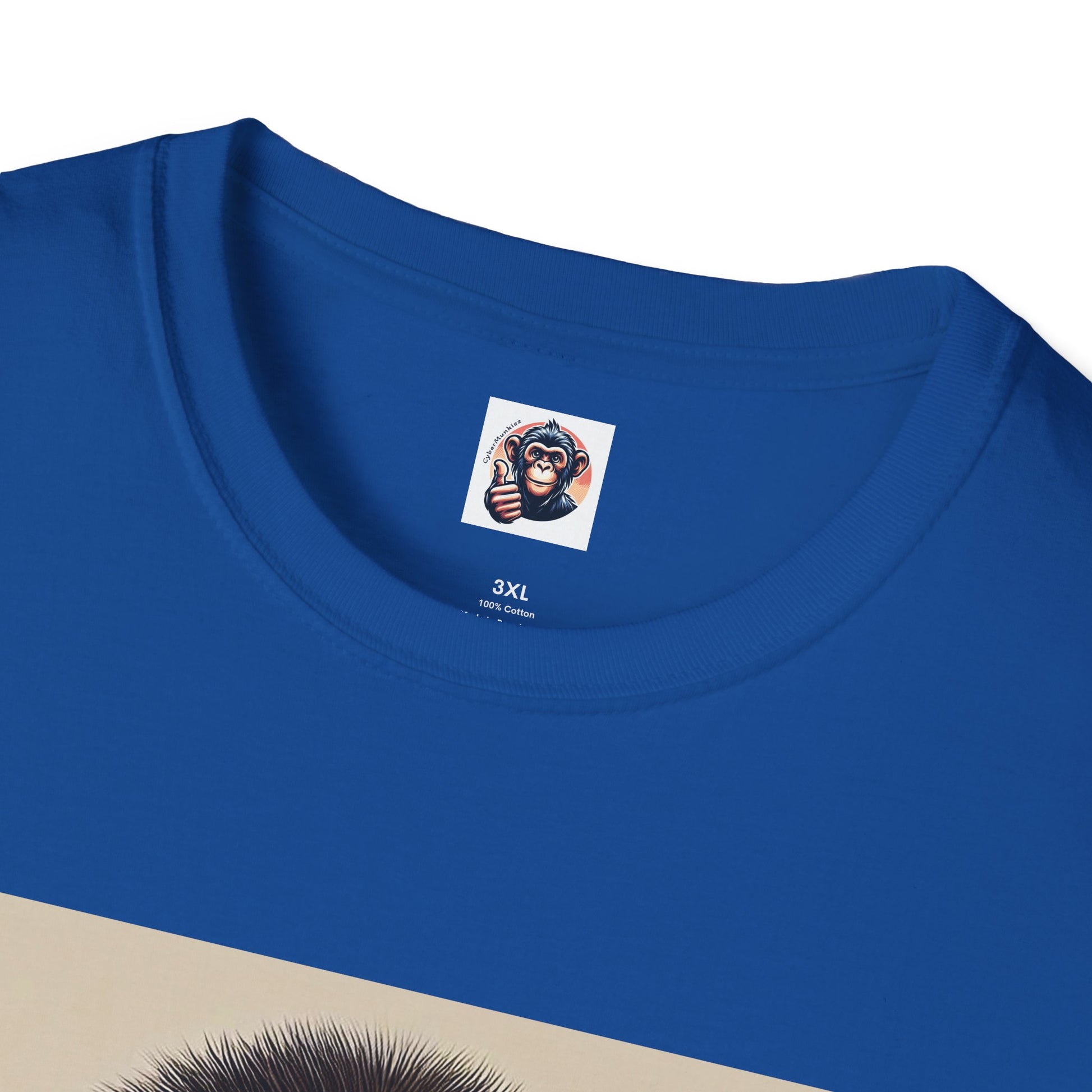 Capuchin Monkey business man T-Shirt Printify