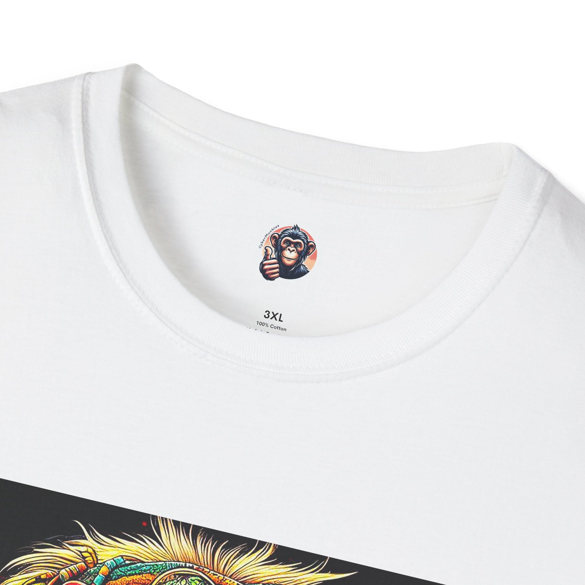 Capuchin Monkey 70s hippie T-Shirt Printify