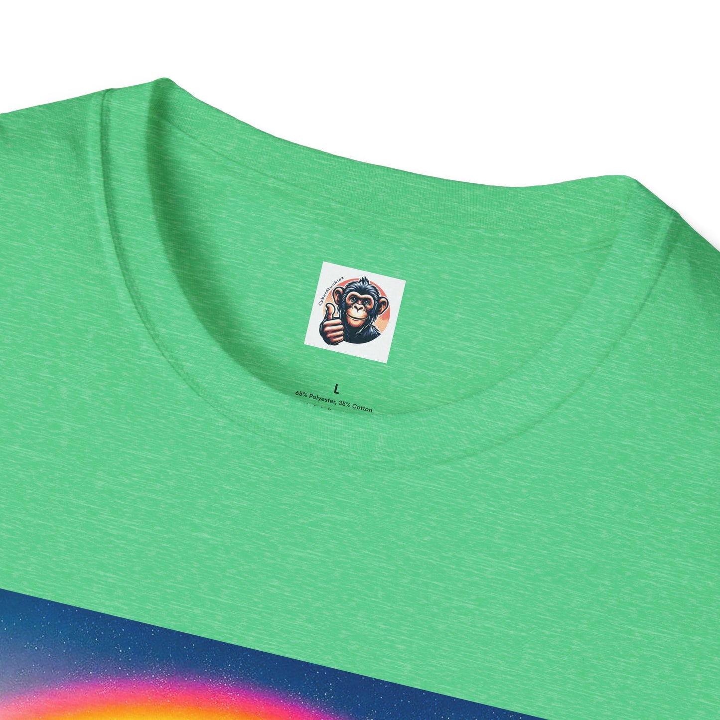 Capuchin Monkey rainbow bridge shirt