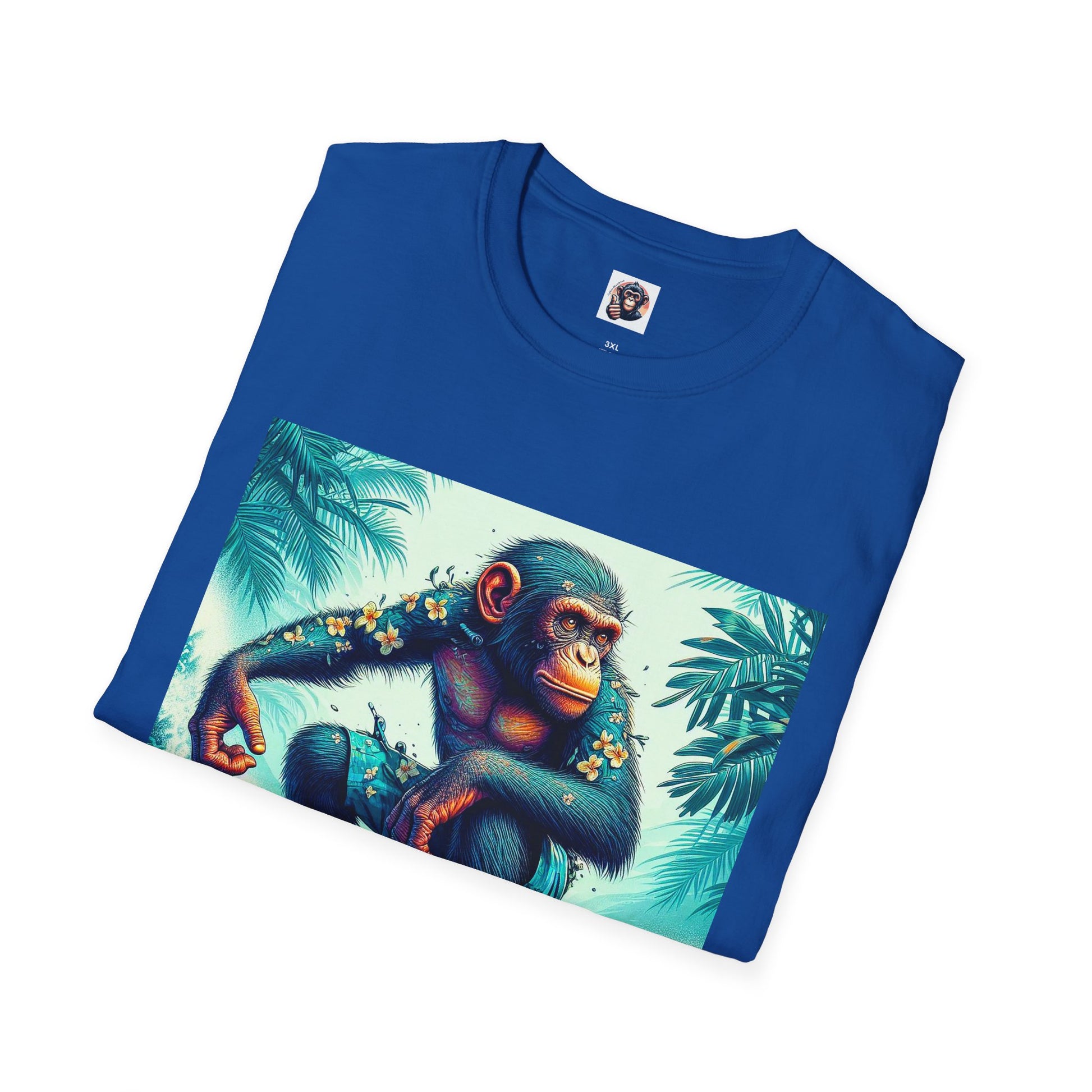 Bonobo crashing waves T-Shirt Printify
