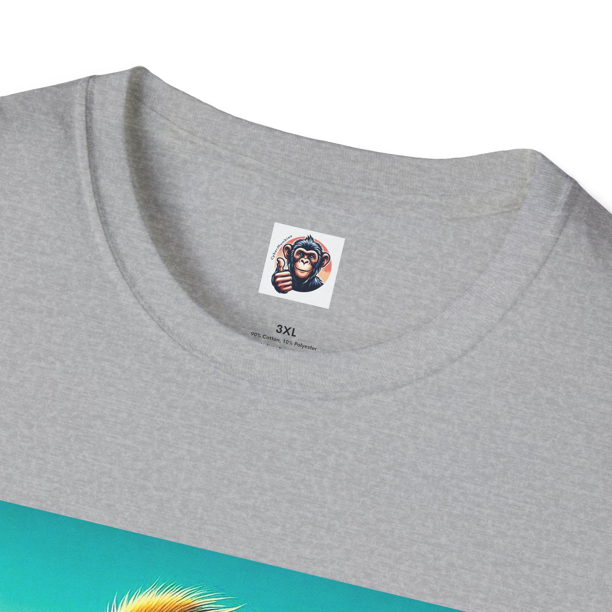 Baboon surfer T-Shirt Printify