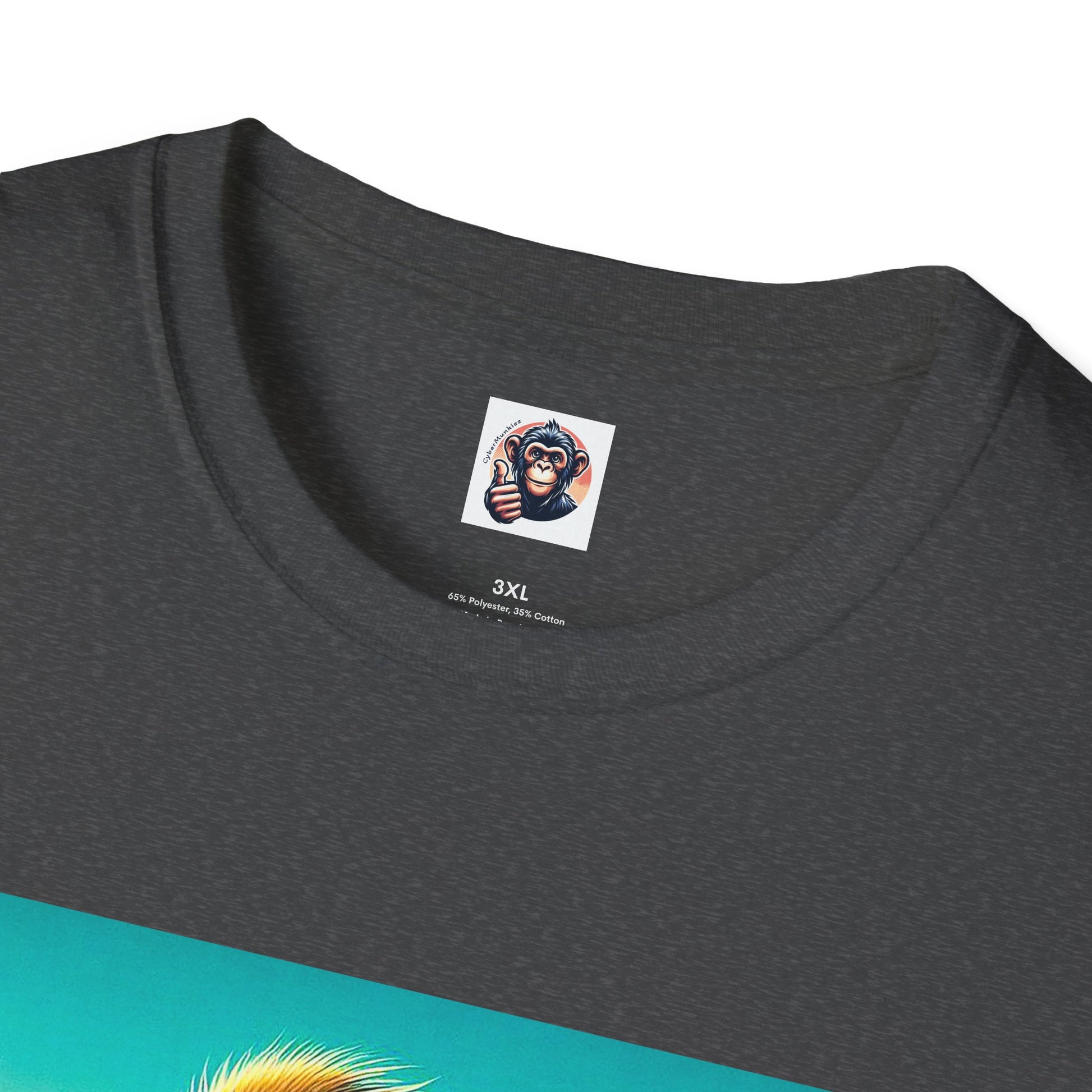 Baboon surfer T-Shirt Printify