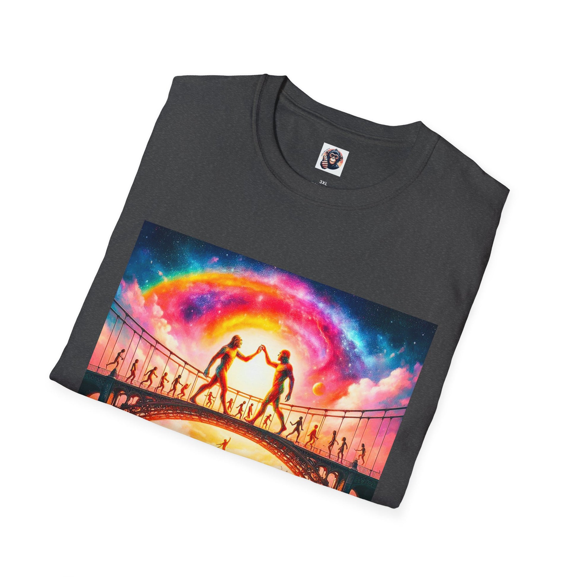 Homo Sapiens rainbow T-Shirt Printify