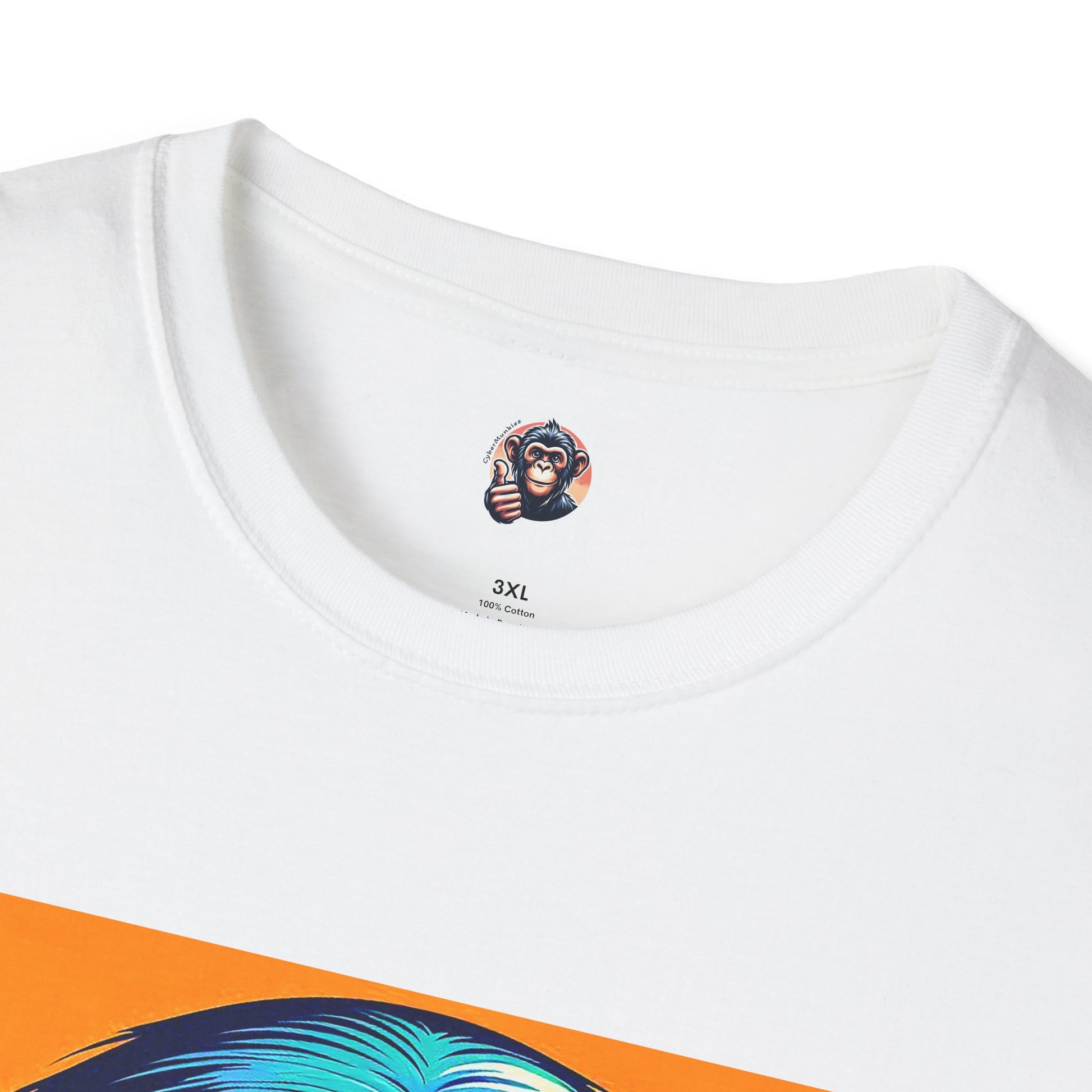 Chimp happy guy T-Shirt Printify