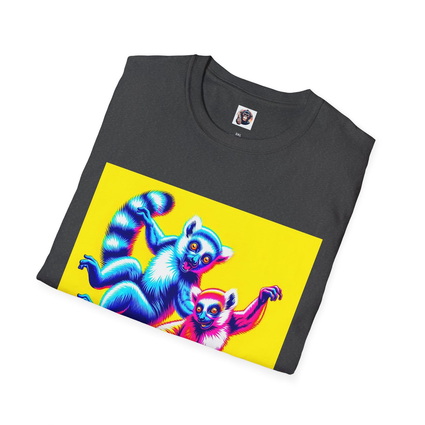 Lemurs happy dancing T-Shirt Printify