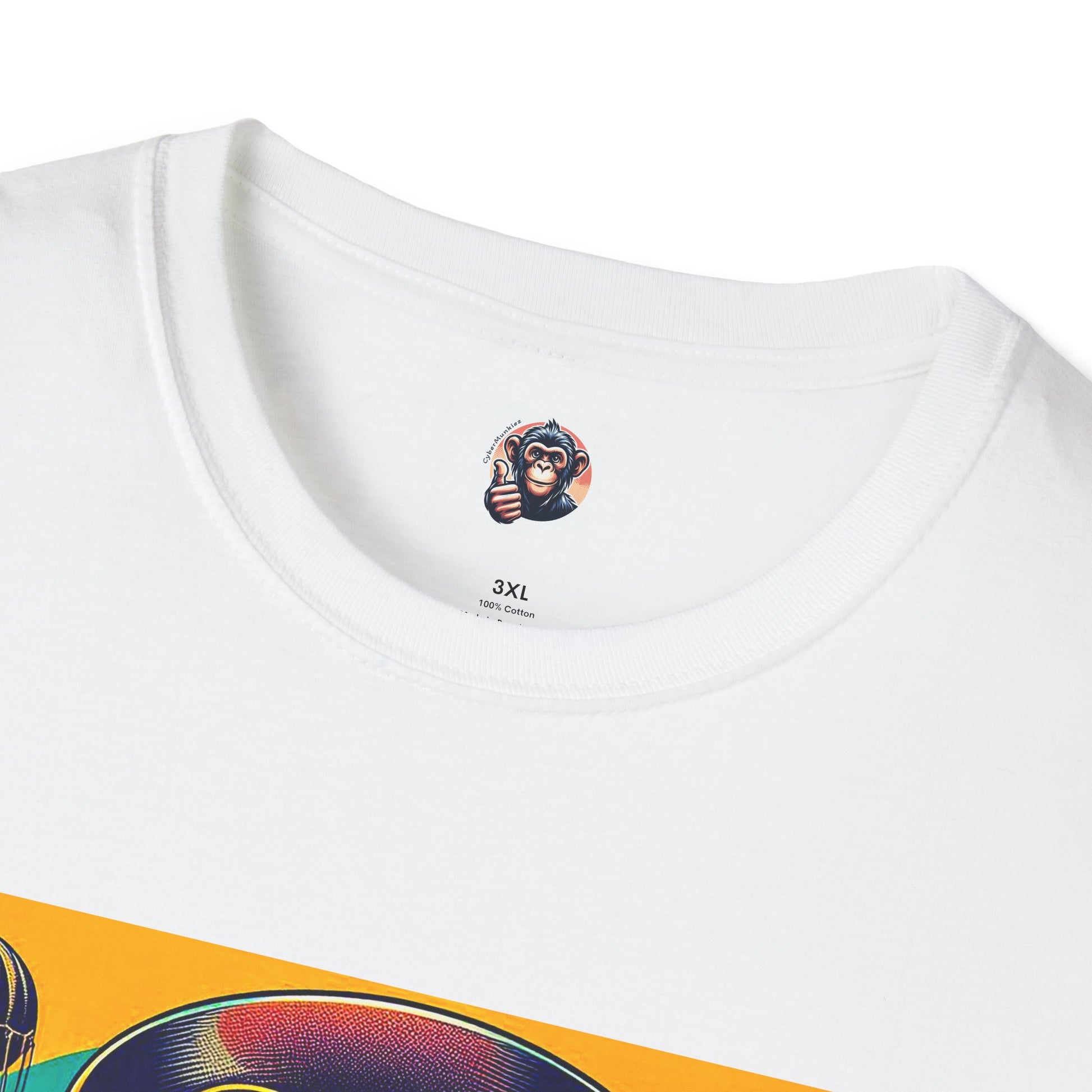 Capuchin Monkey steam punk shirt T-Shirt Printify