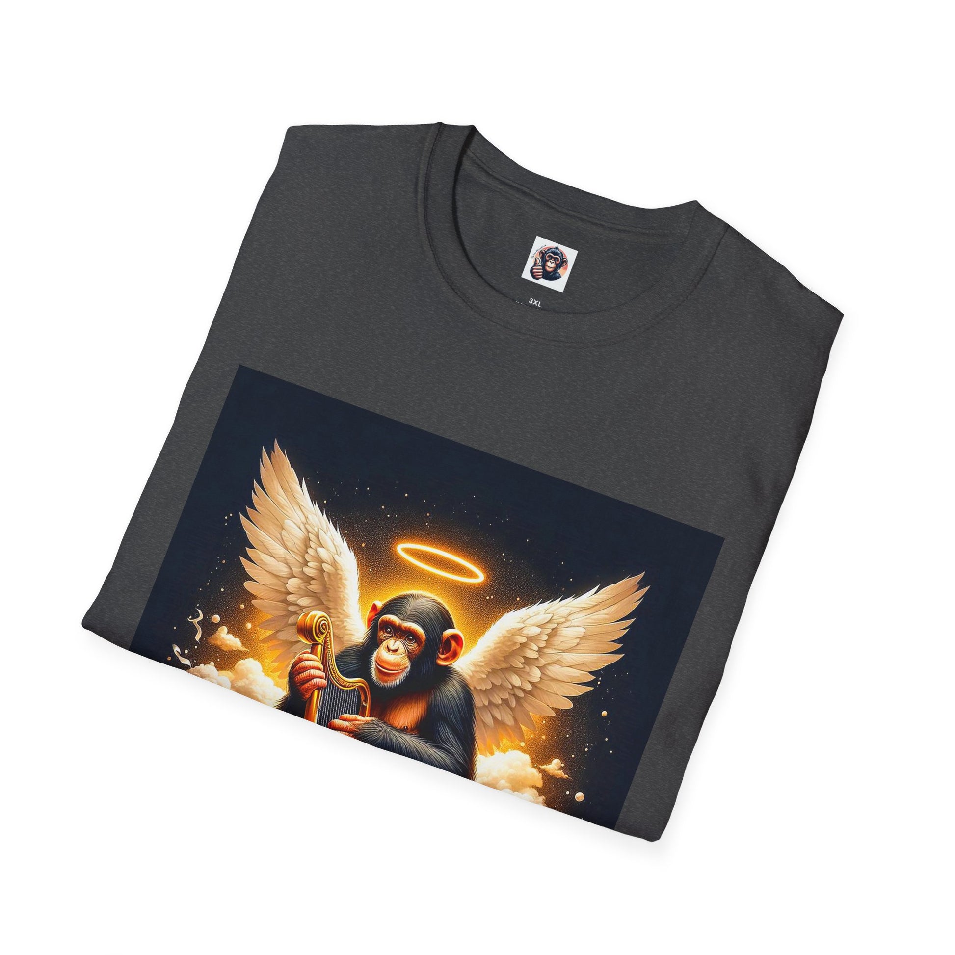 Chimp Angel T-Shirt Printify