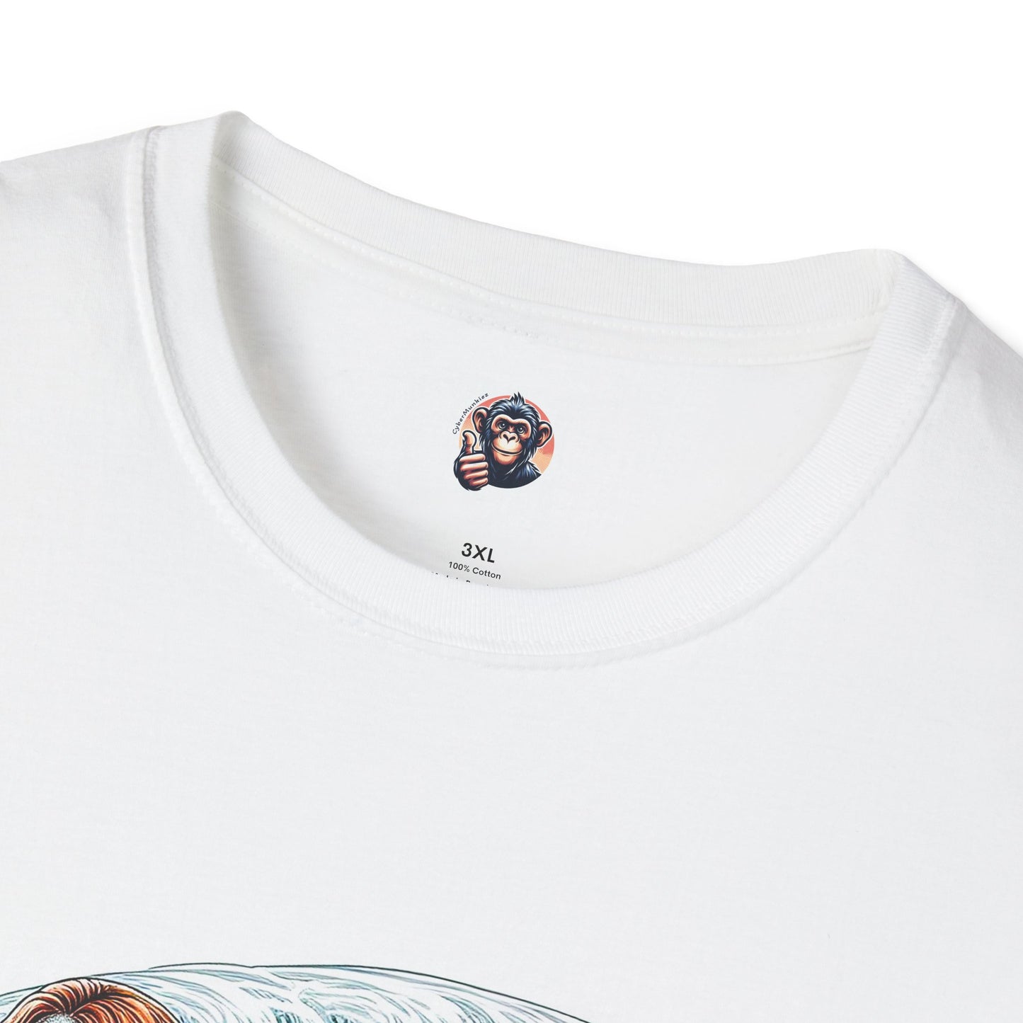 Orangutans surfing T-Shirt Printify