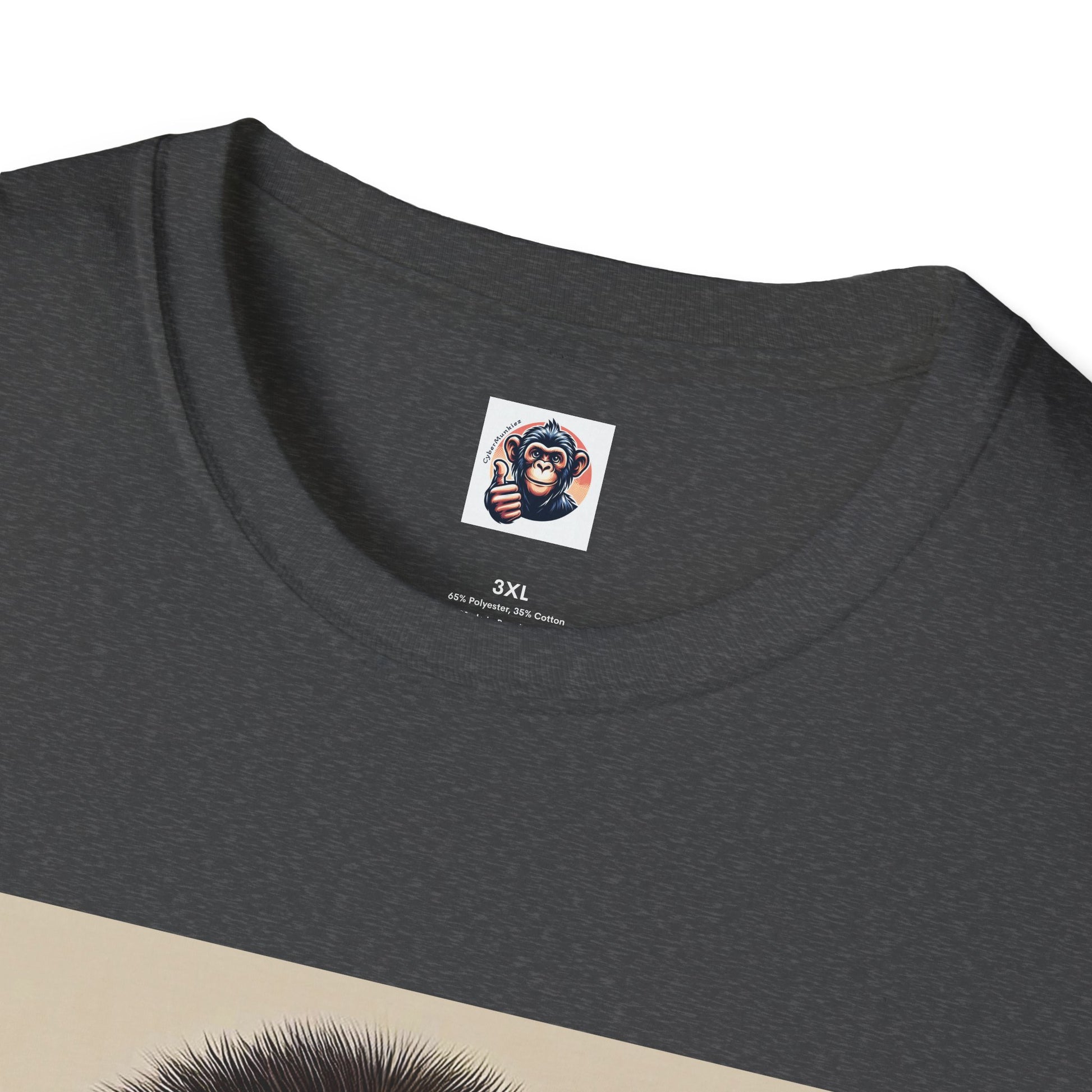 Capuchin Monkey business man T-Shirt Printify