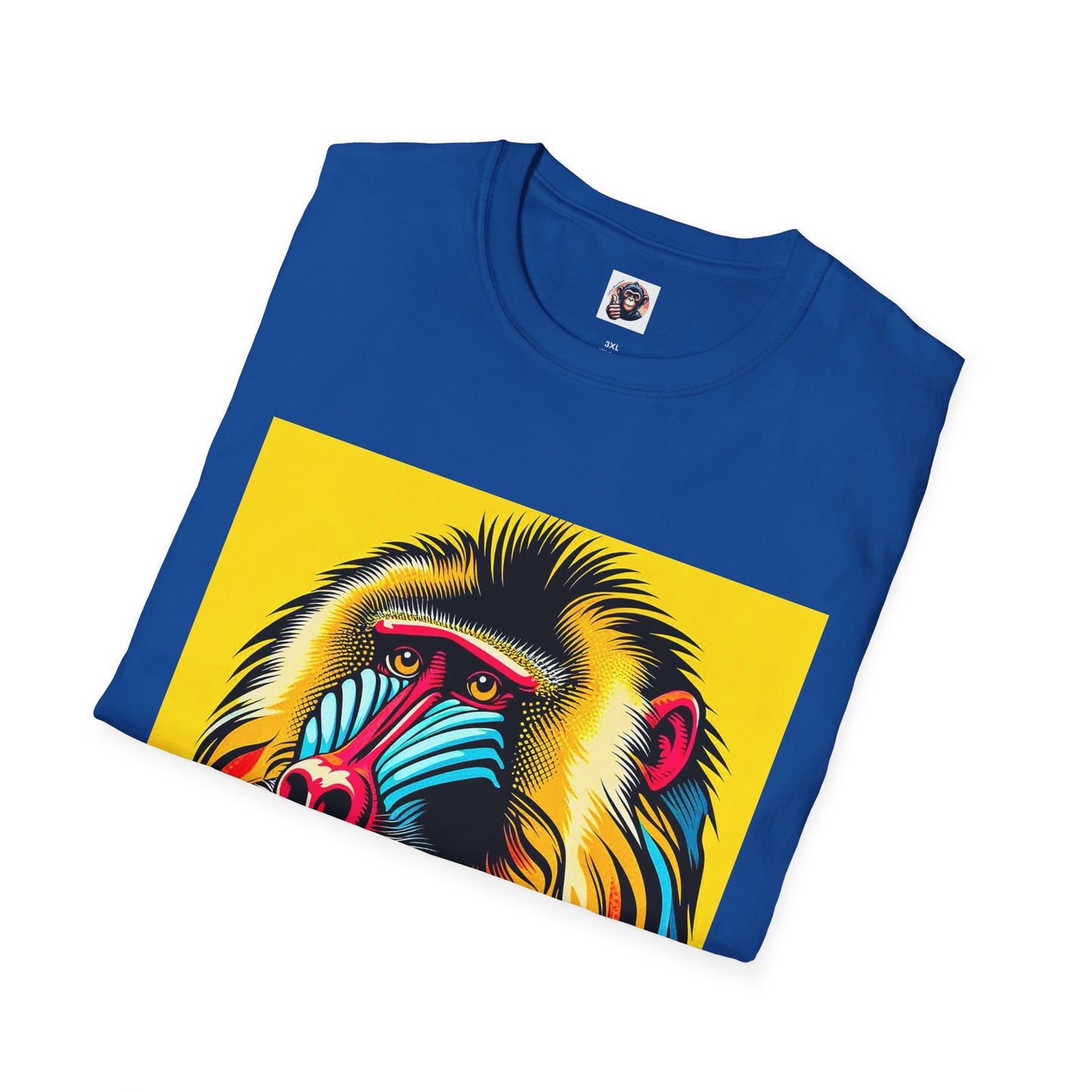 Baboon colorful T-Shirt Printify