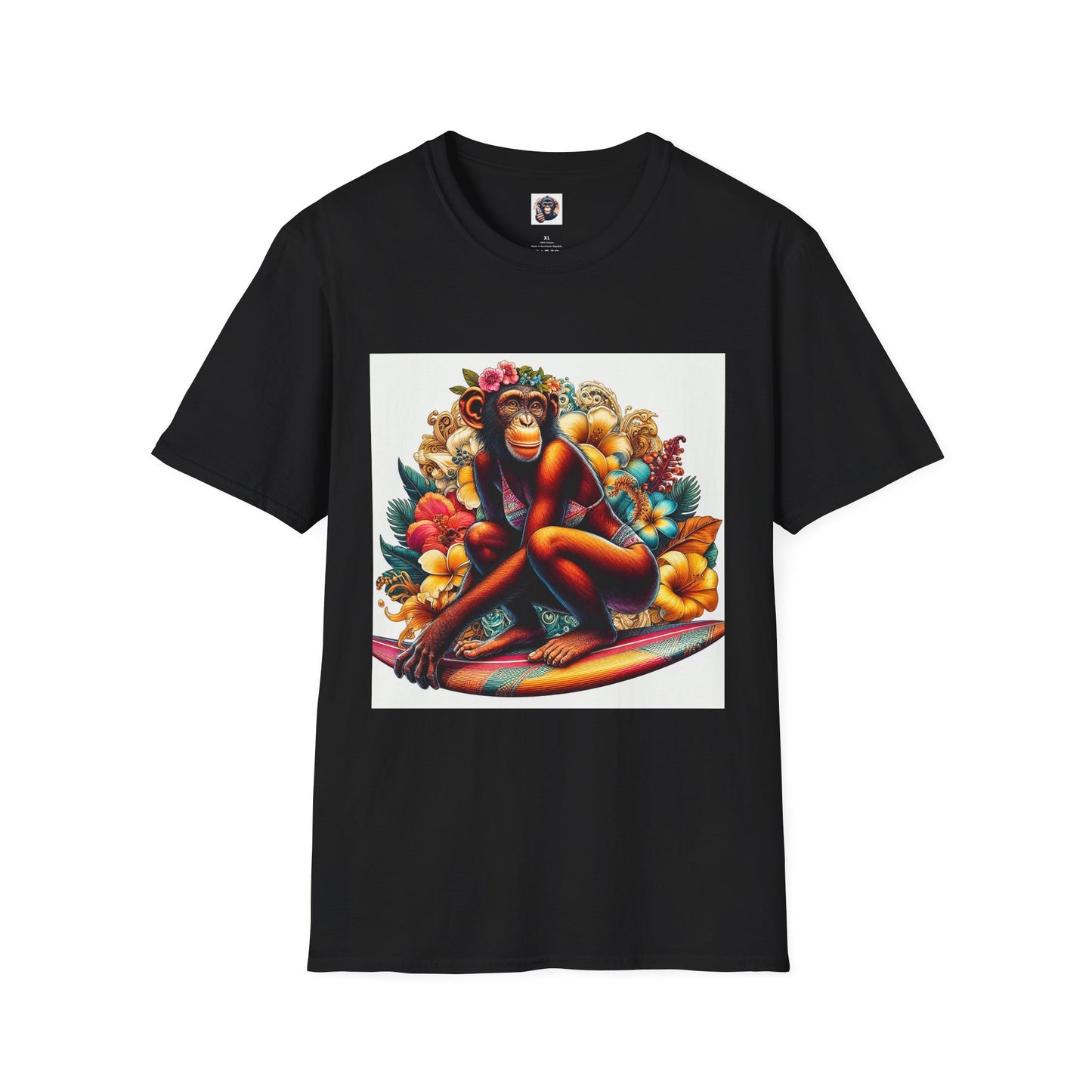 Bonobo T-Shirt Printify XS Black