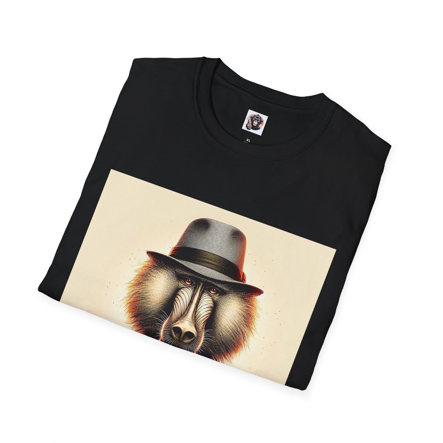 Baboon bow tie cutie T-Shirt Printify