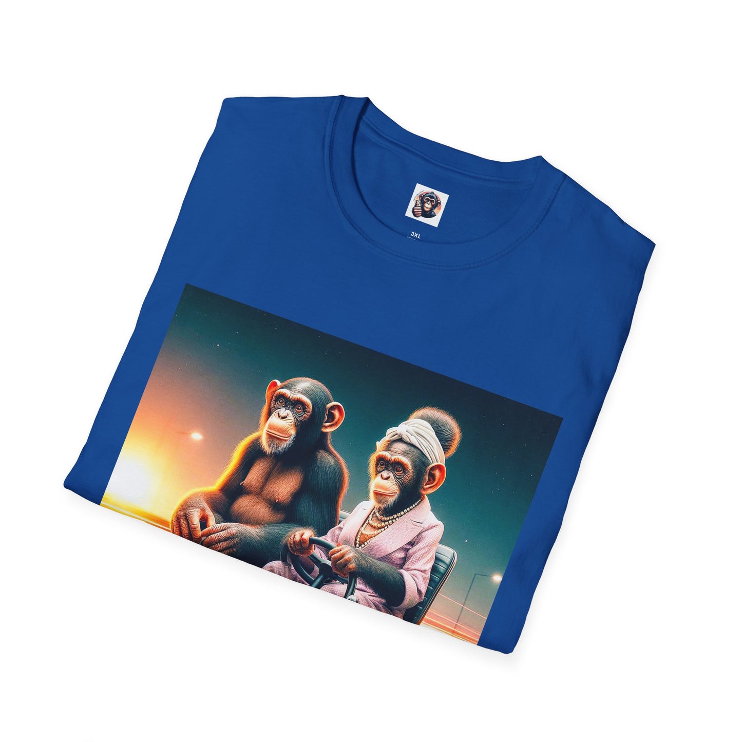Wacky Bonobo couple T-Shirt Printify