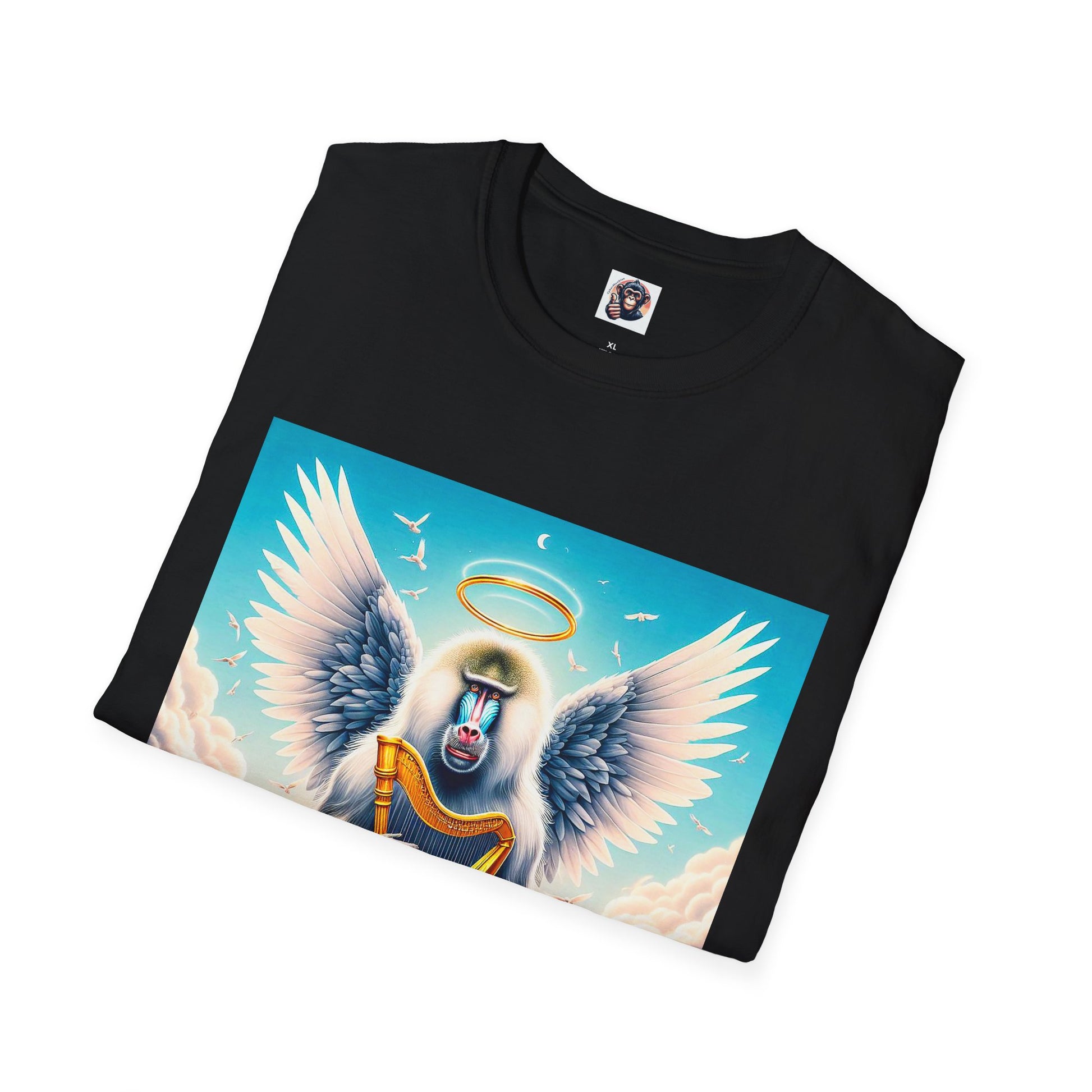 Baboon harp T-Shirt Printify