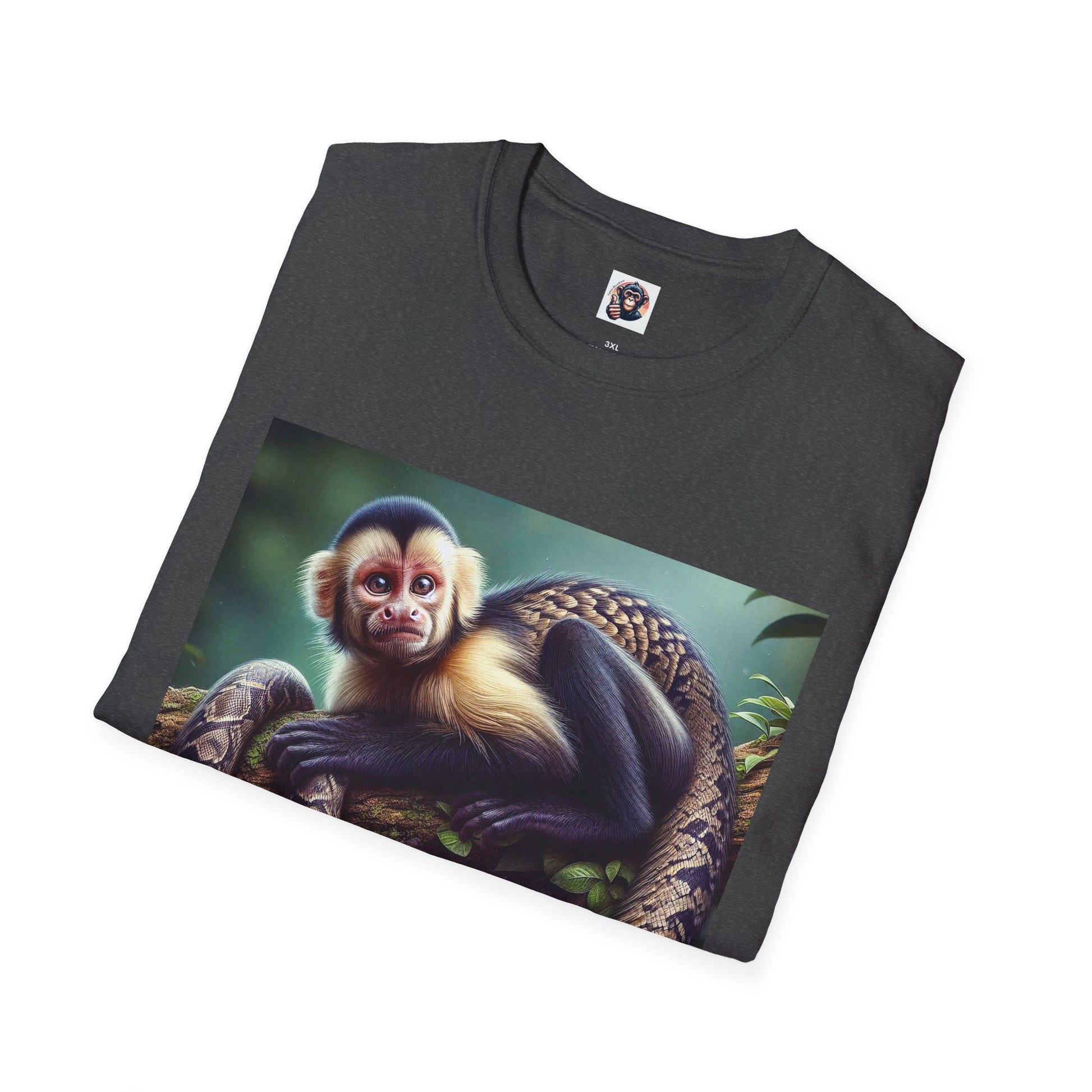Capuchin Monkey tree climber shirt T-Shirt Printify