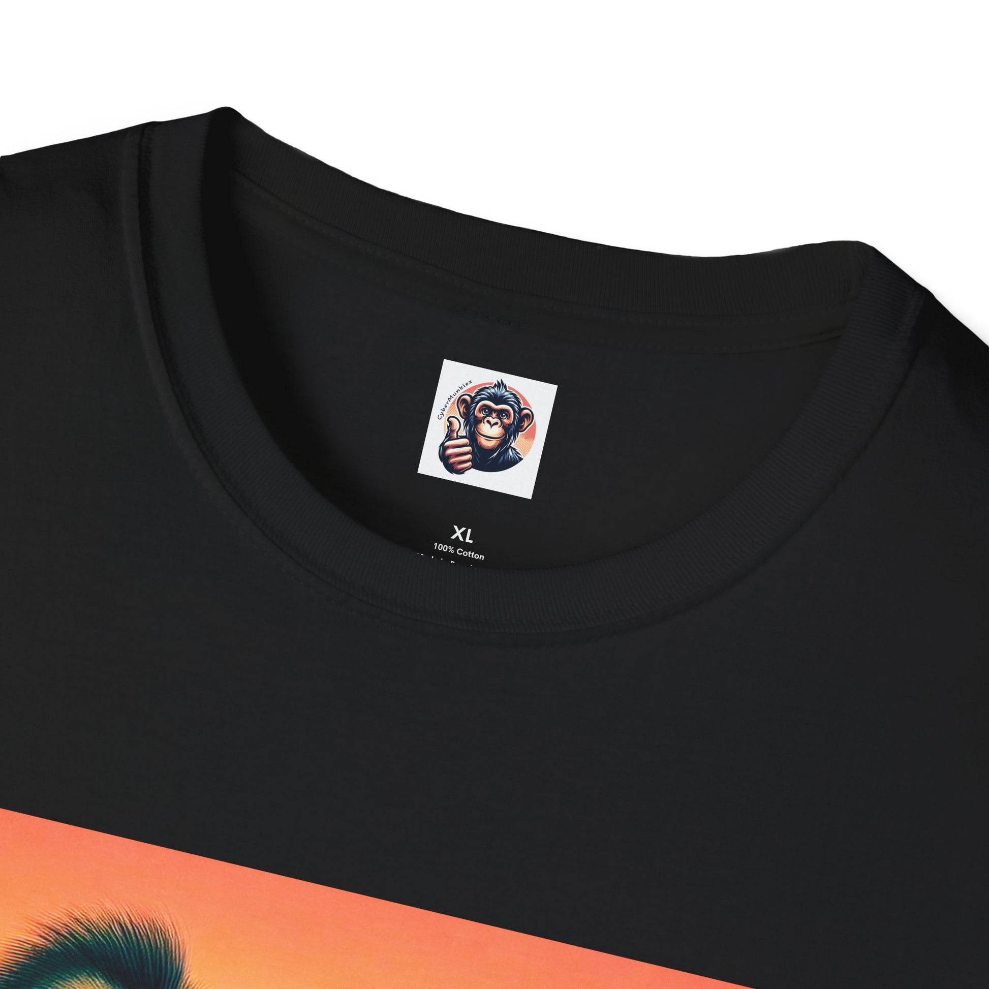 Wacky Baboon tiny car T-Shirt Printify