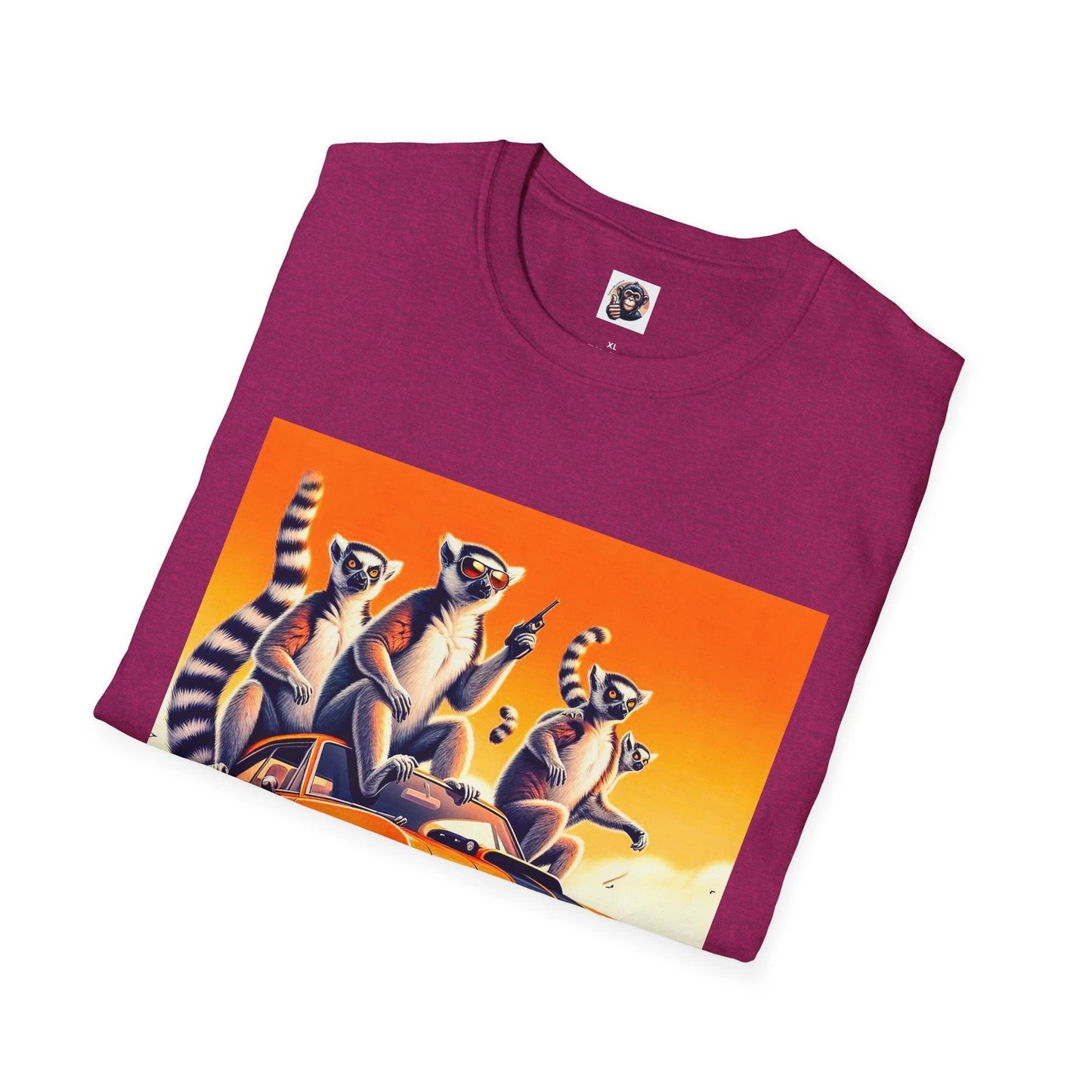 Wacky Lemurs party time by Printify