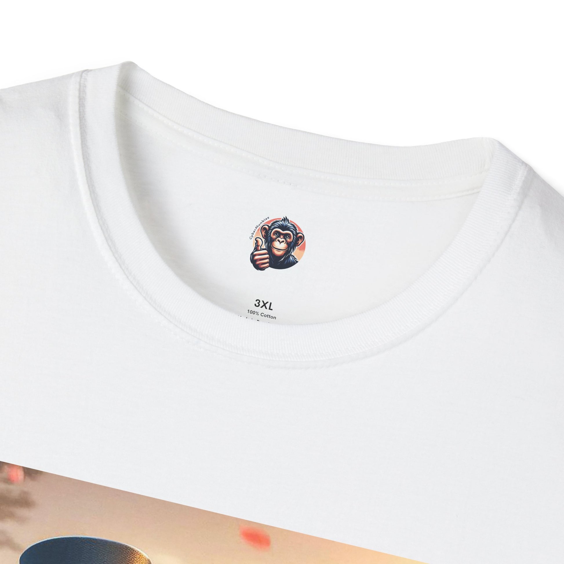 Wacky Chimp driving car T-Shirt Printify