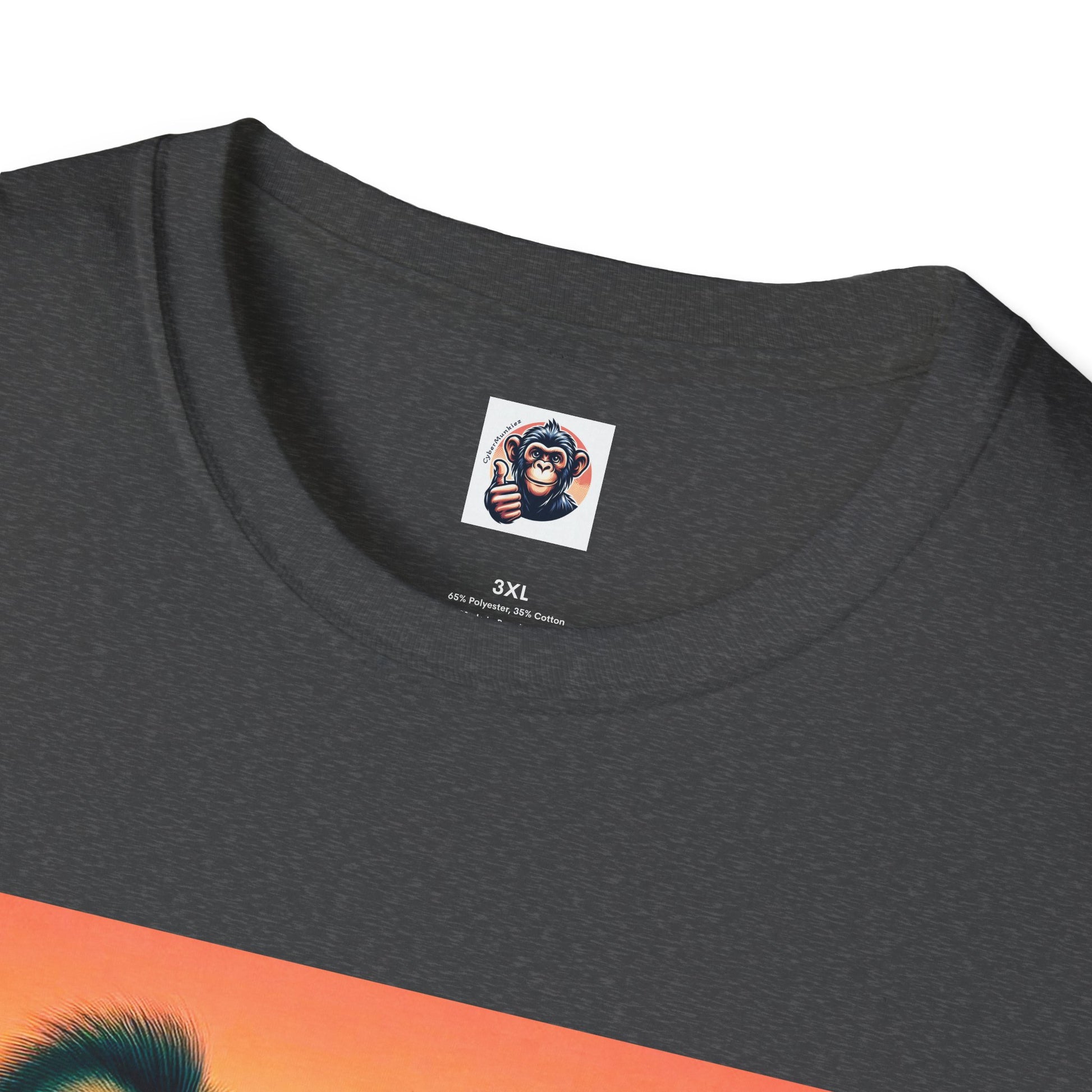 Wacky Baboon tiny car T-Shirt Printify