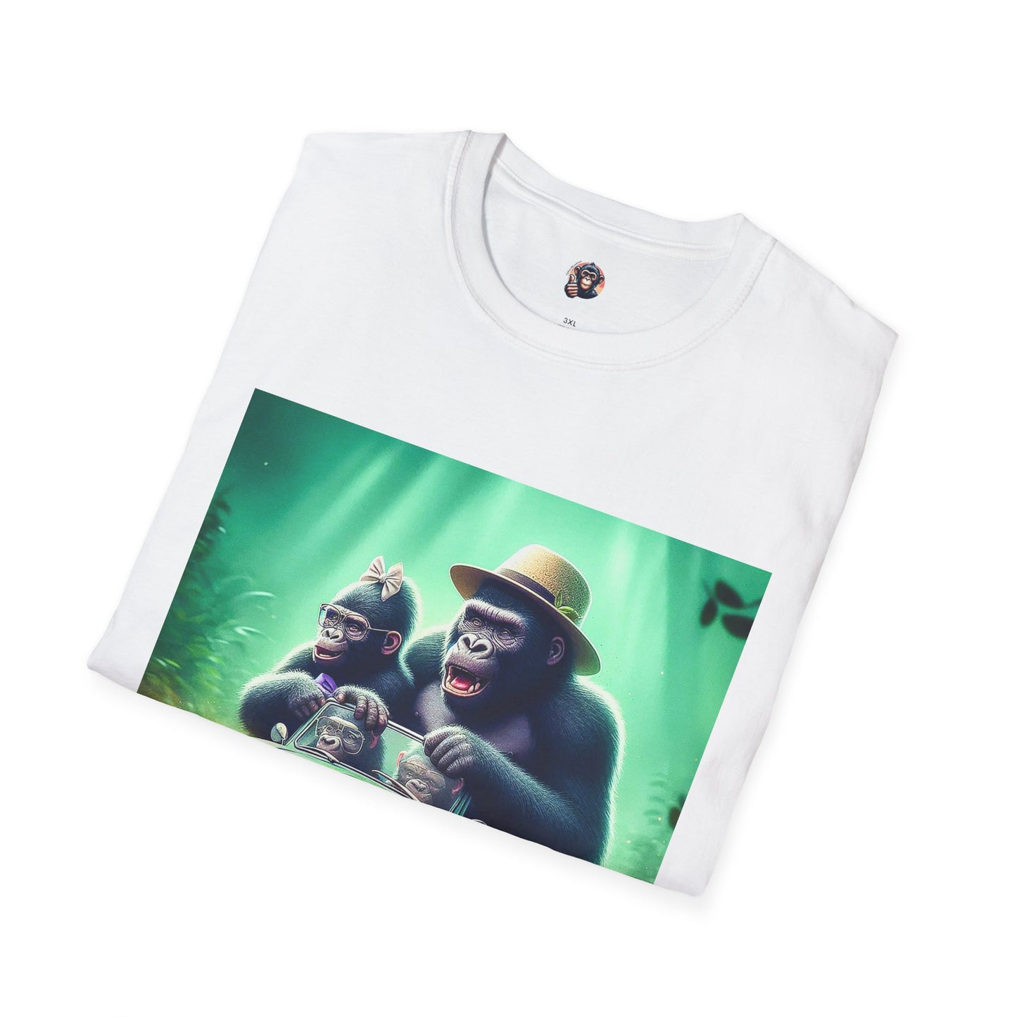 Wacky Gorilla crazy drivers T-Shirt Printify