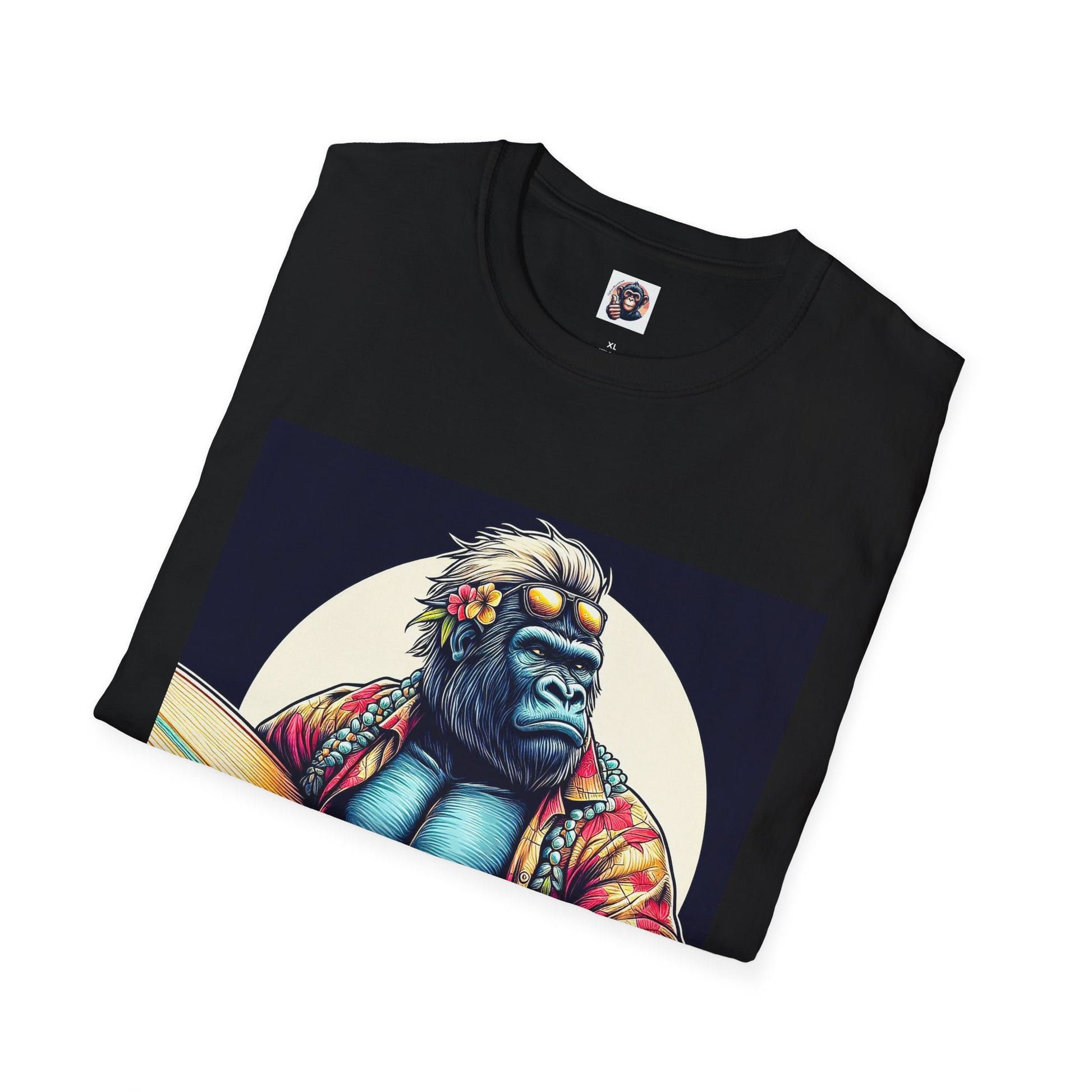 Gorilla surfer T-Shirt Printify