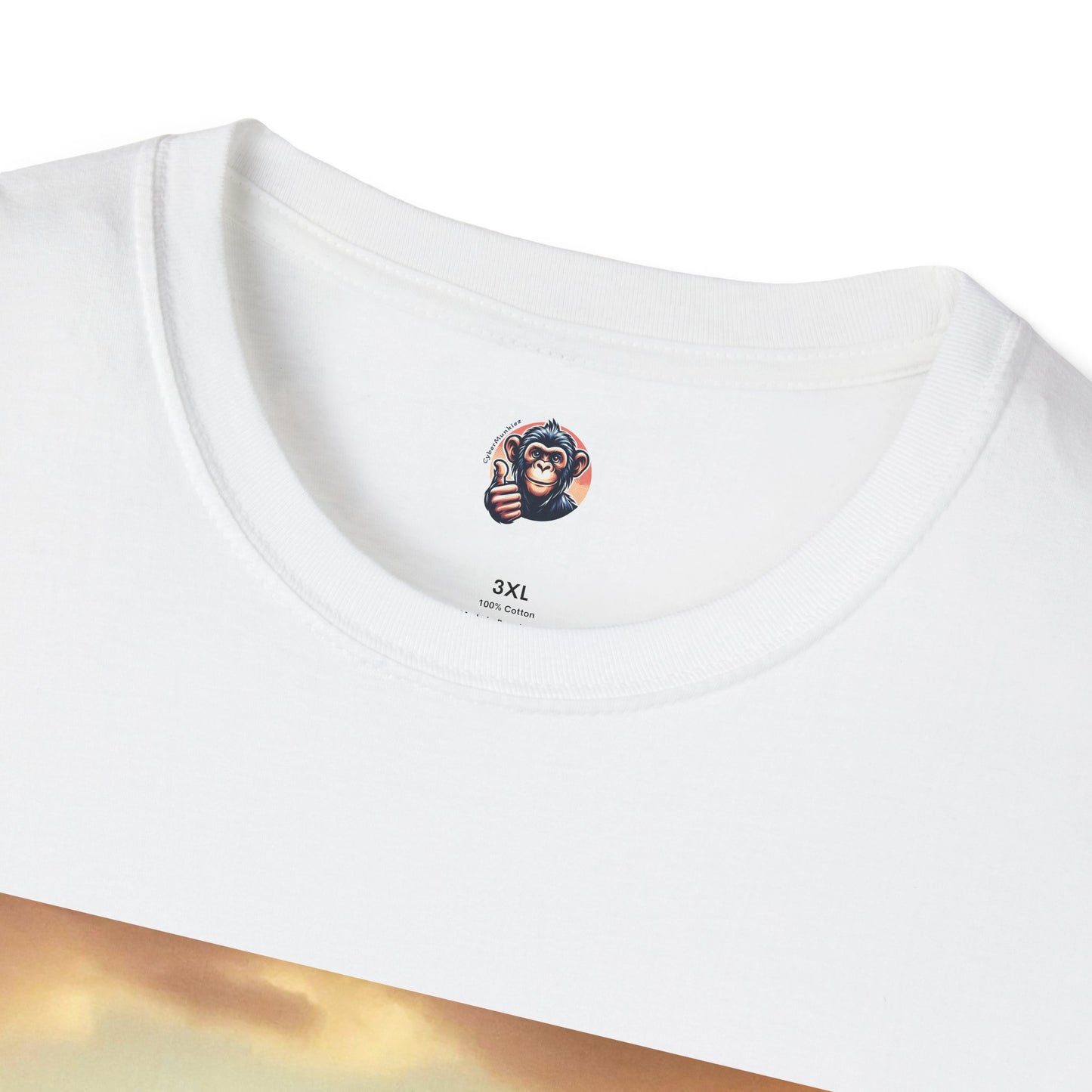 Wacky Chimp tiny car T-Shirt Printify