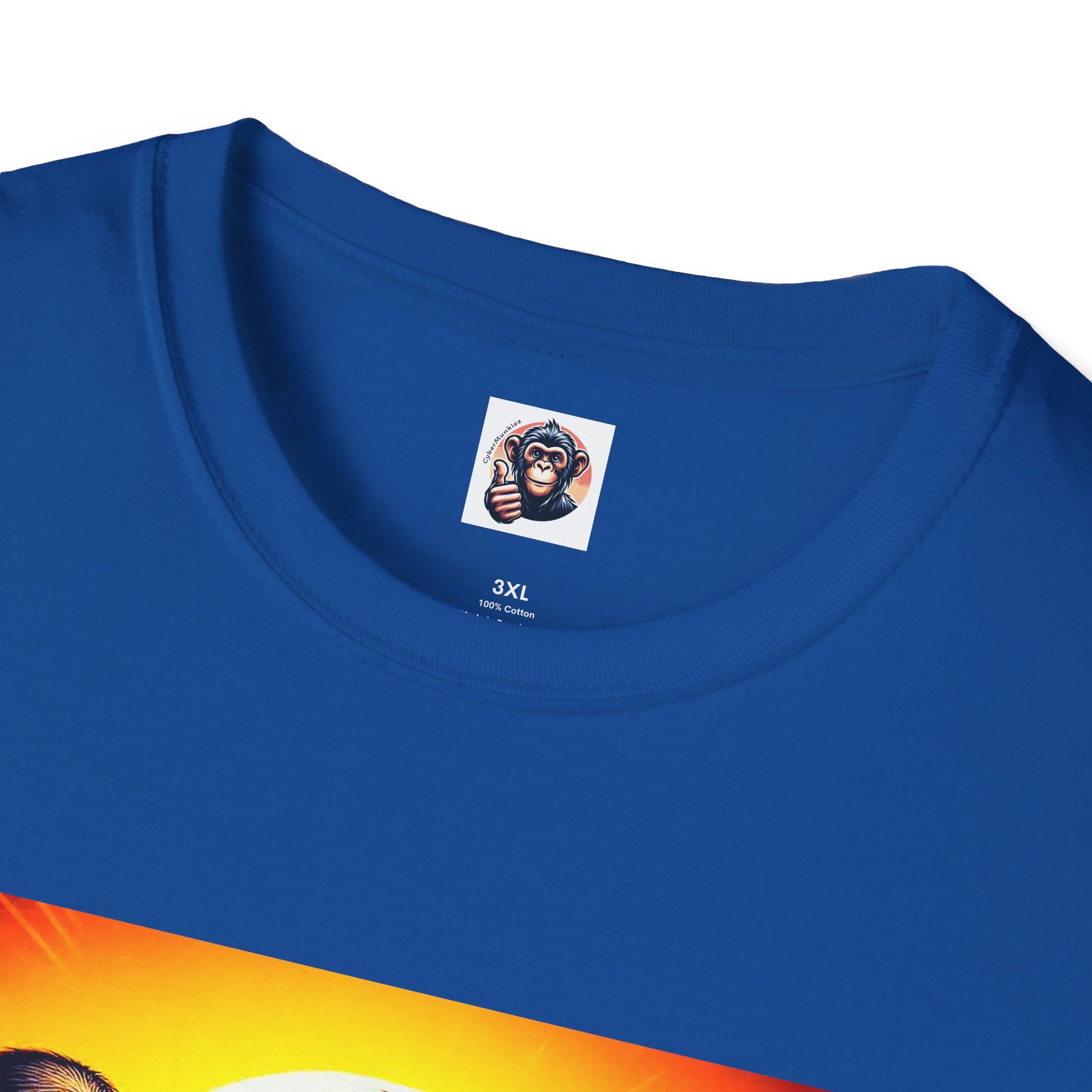 Wacky Chimp car driving T-Shirt Printify