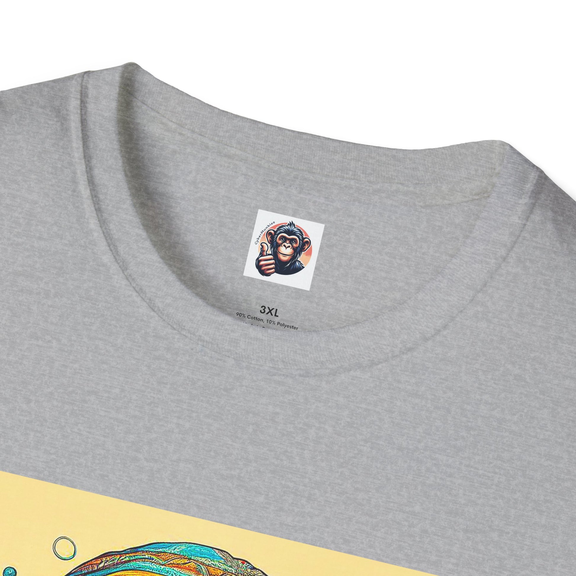 Capuchin Monkey 70s princess shirt T-Shirt Printify