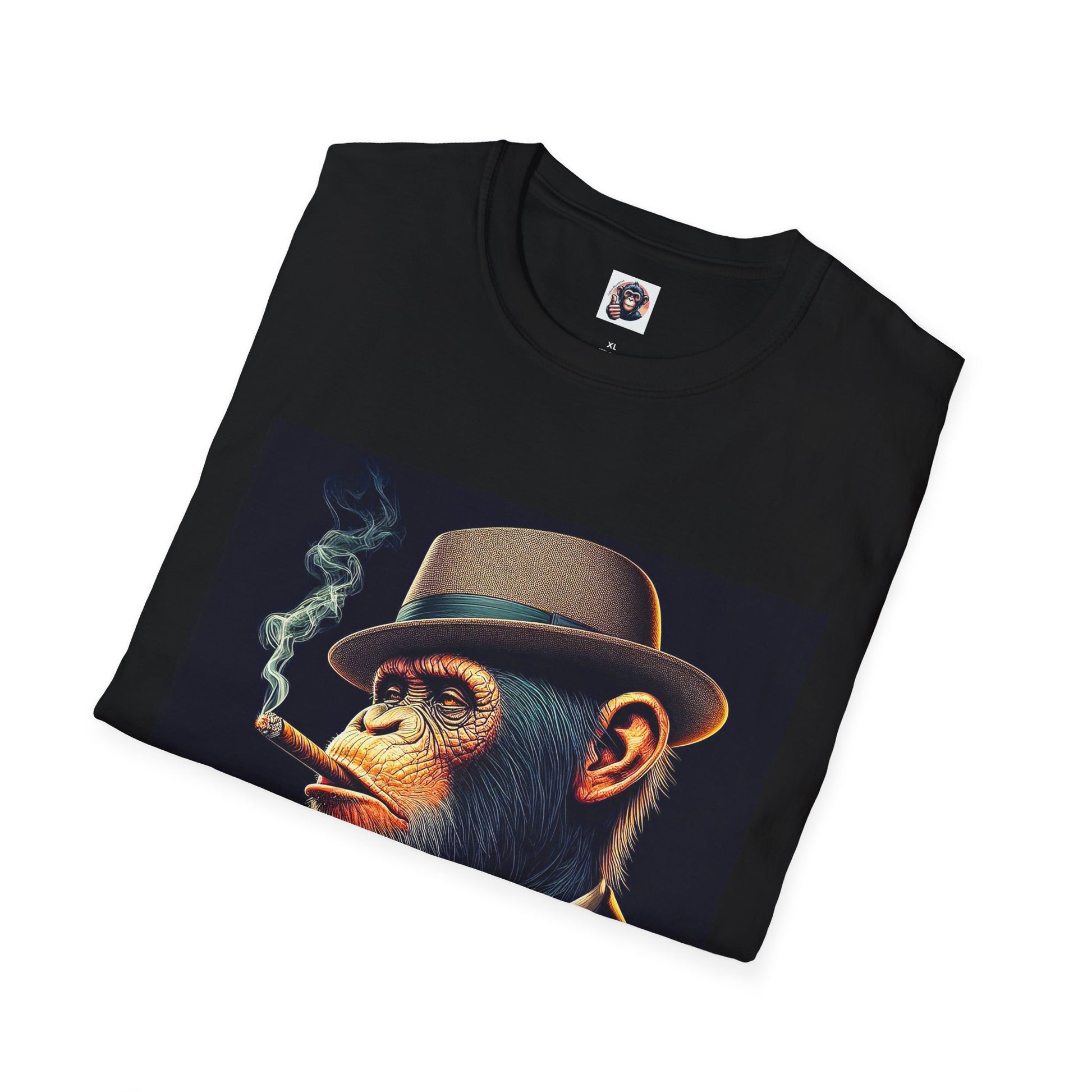 Bonobo cigars and whiskey T-Shirt Printify