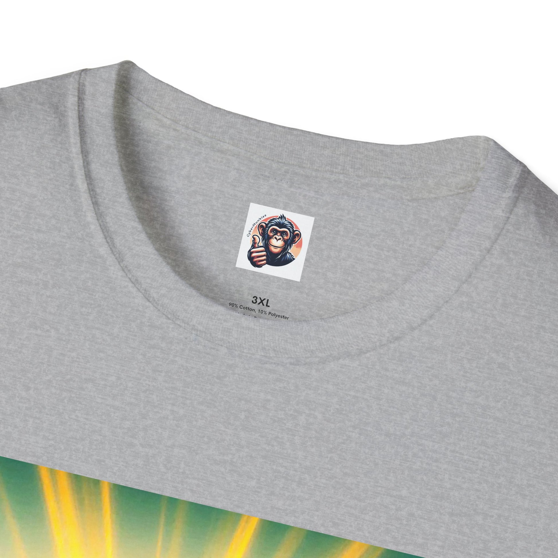 Gorilla flying T-Shirt Printify