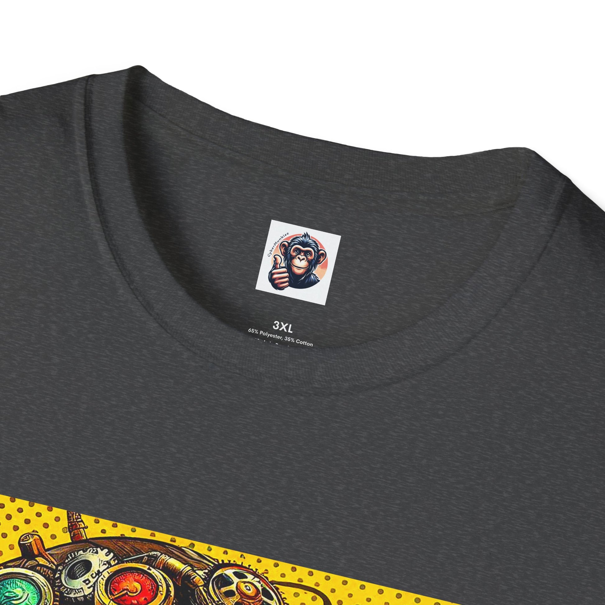 Capuchin Monkey steam punk T-Shirt Printify