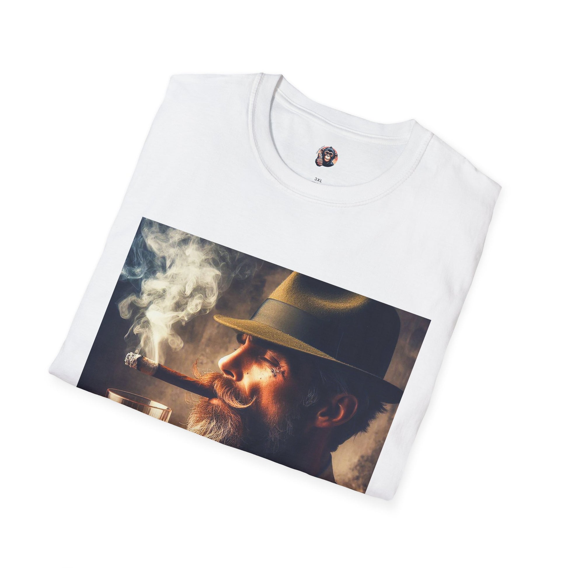 Homo Sapiens bar smoking T-Shirt Printify