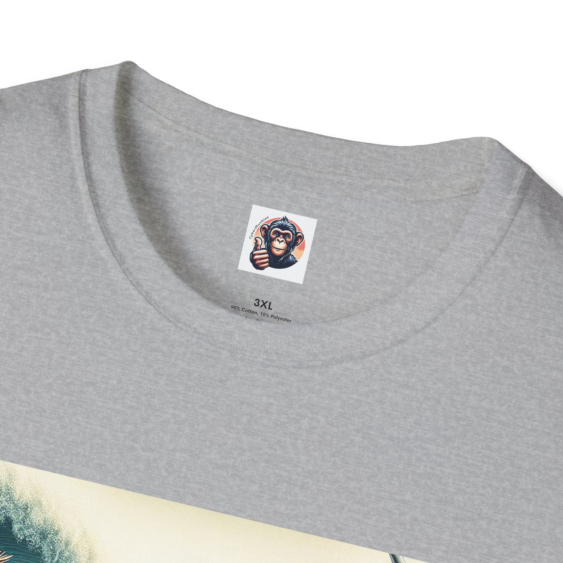 Orangutans surfing queens T-Shirt Printify