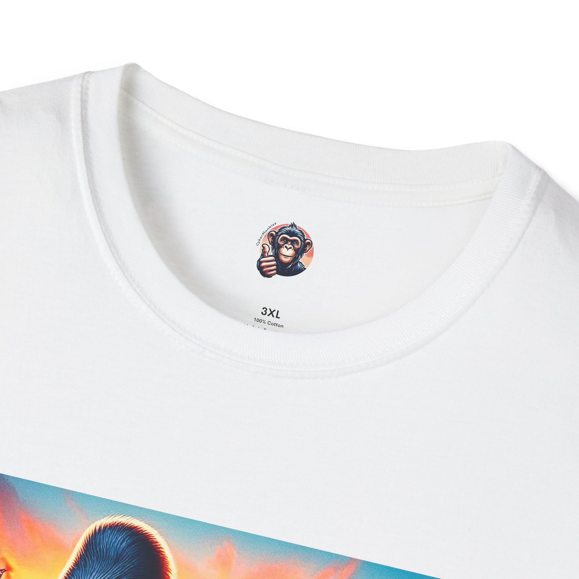 Gorilla red car T-Shirt Printify